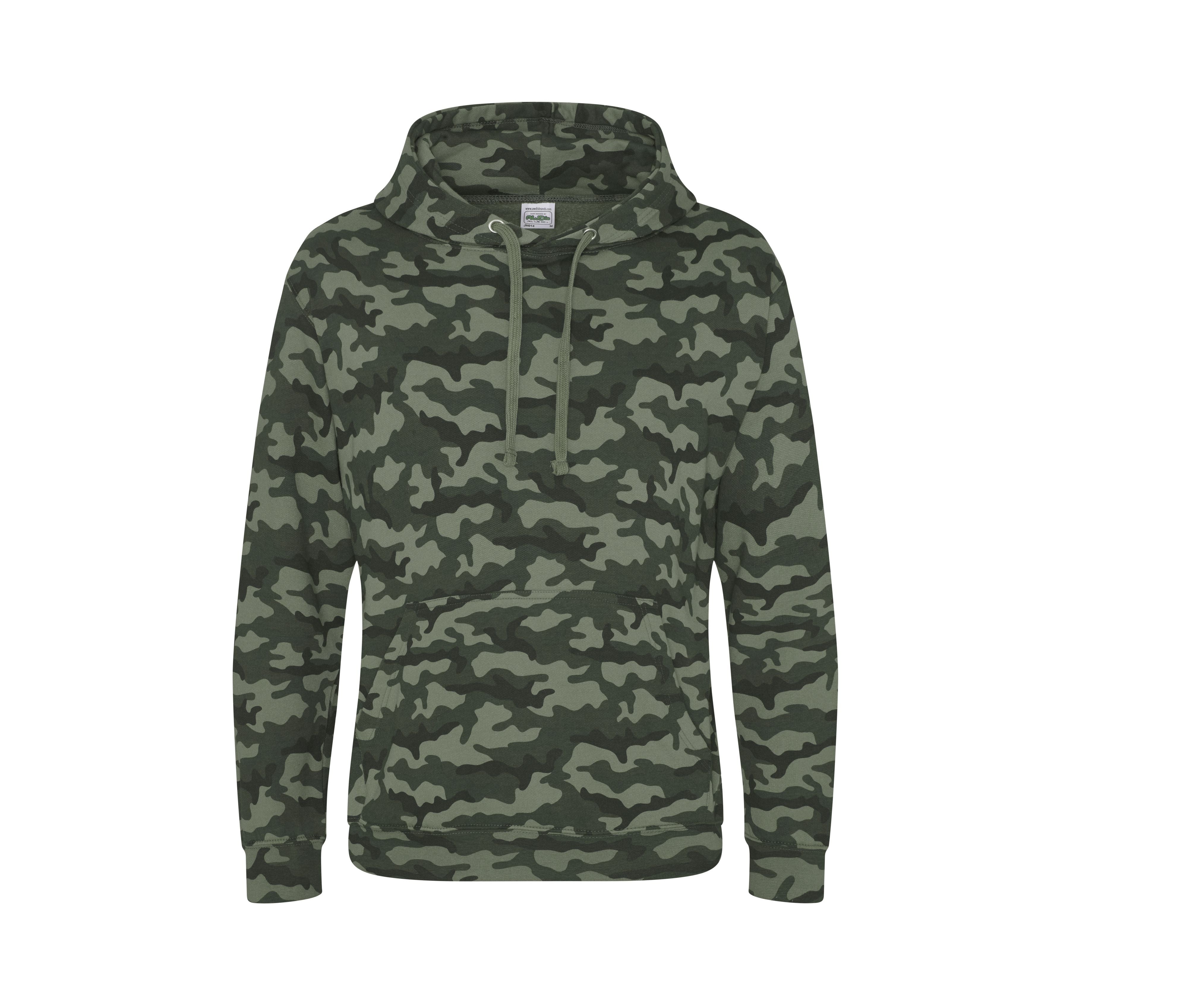 Sudadera con Capucha de Camuflaje - Just Hoods JH014 - imagen 3