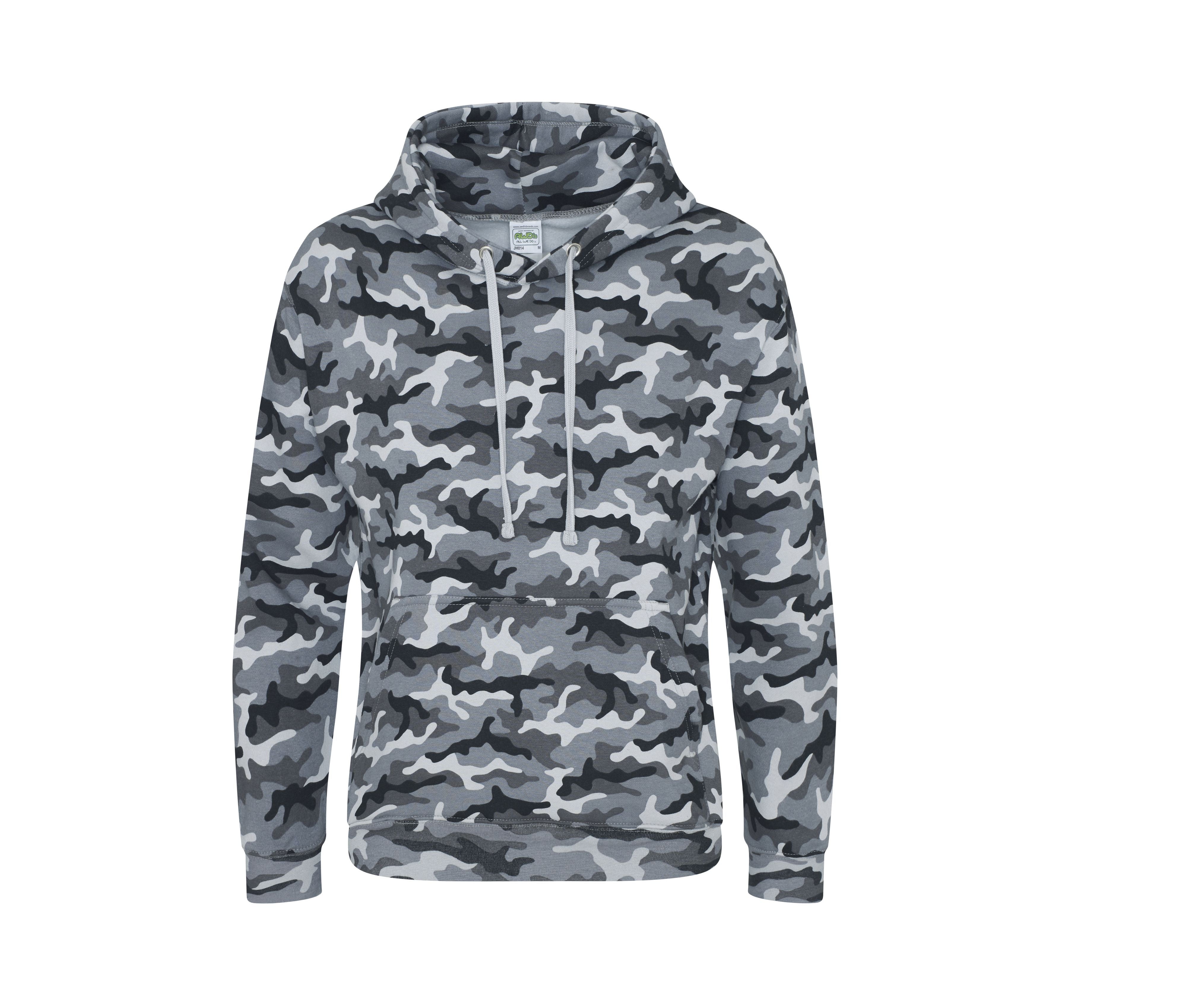 Sudadera con Capucha de Camuflaje - Just Hoods JH014 - imagen 5