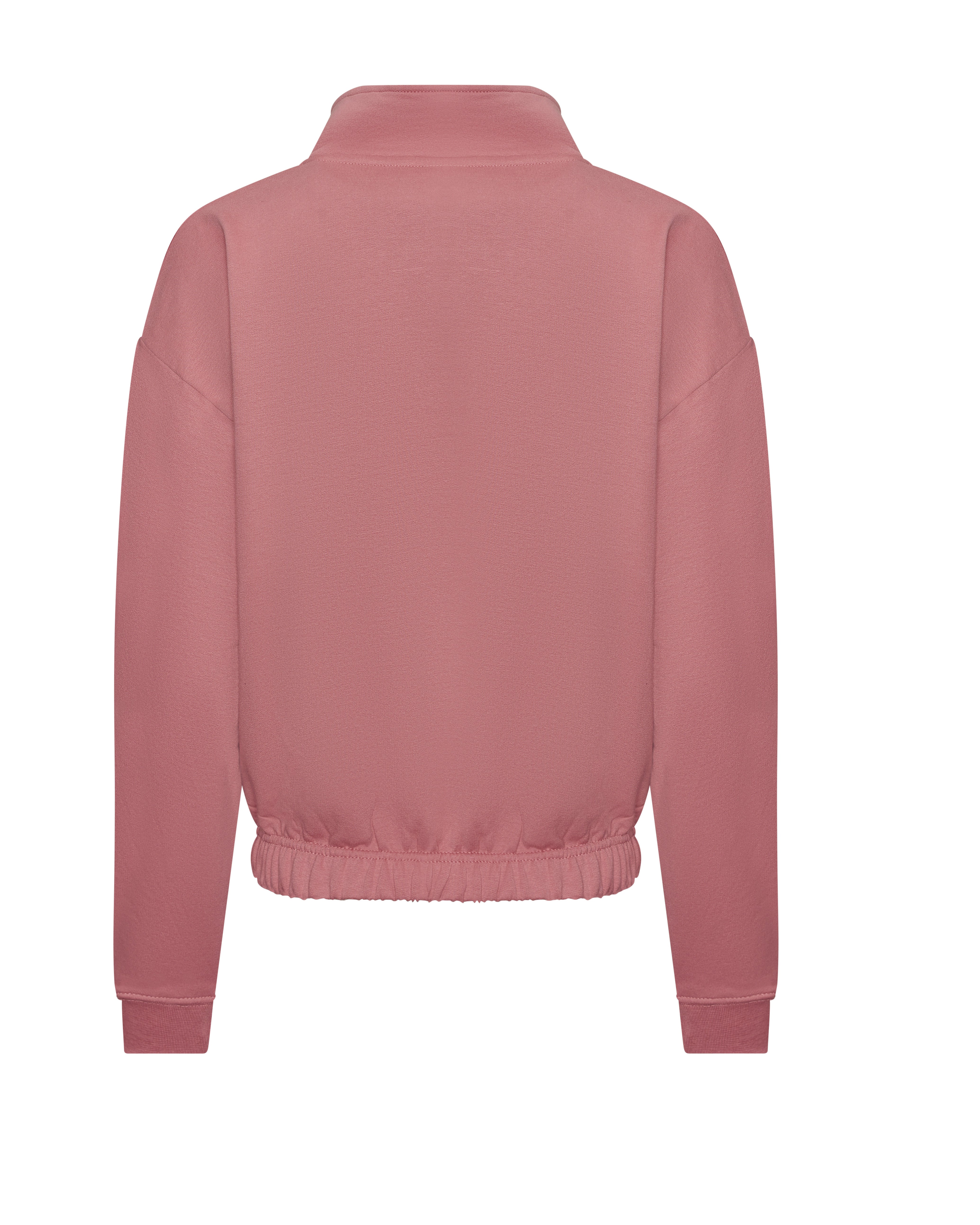 Sudadera Corta con Cremallera en el Cuello Mujer - Just Hoods JH037 - imagen 2