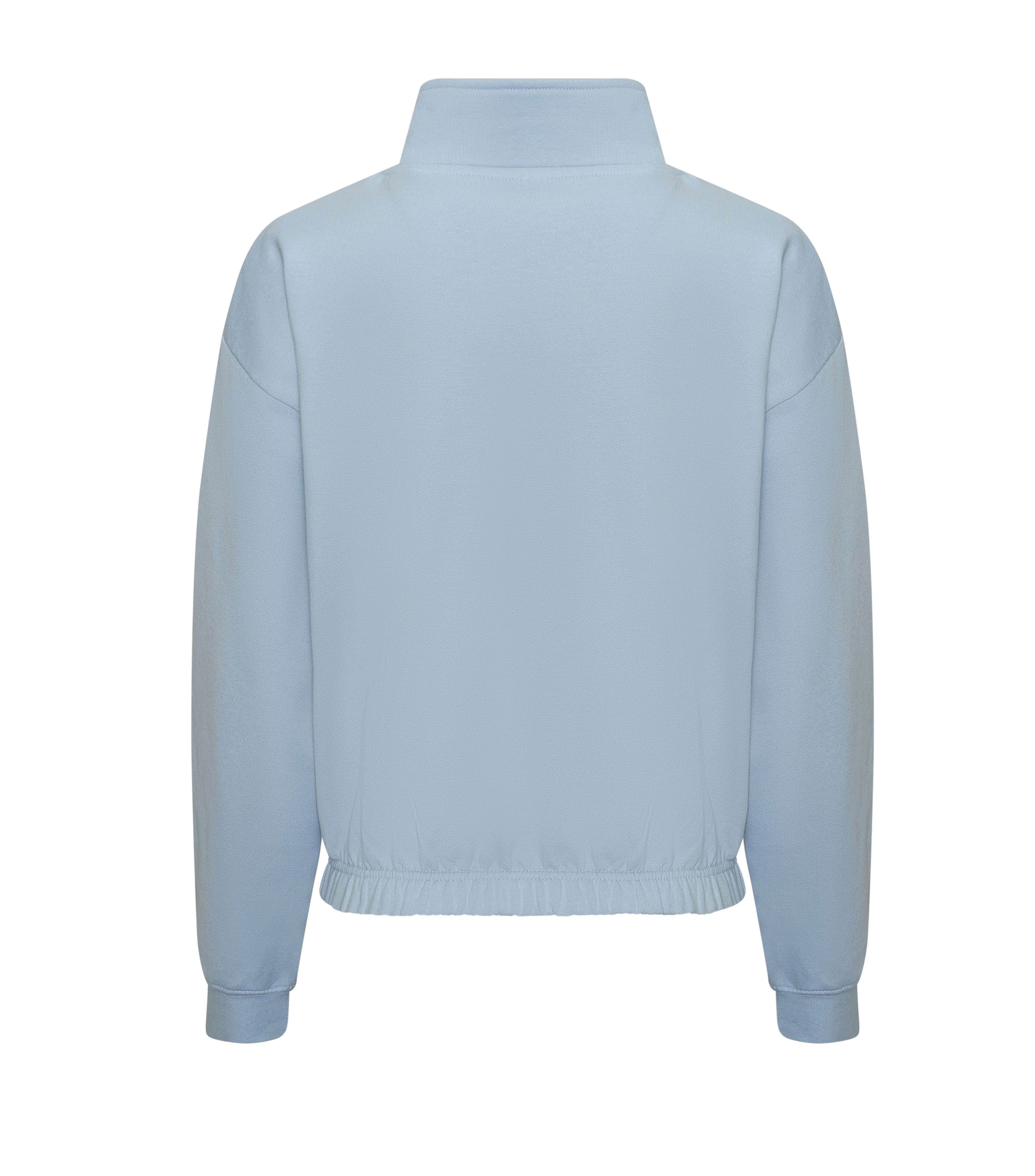 Sudadera Corta con Cremallera en el Cuello Mujer - Just Hoods JH037 - imagen 4
