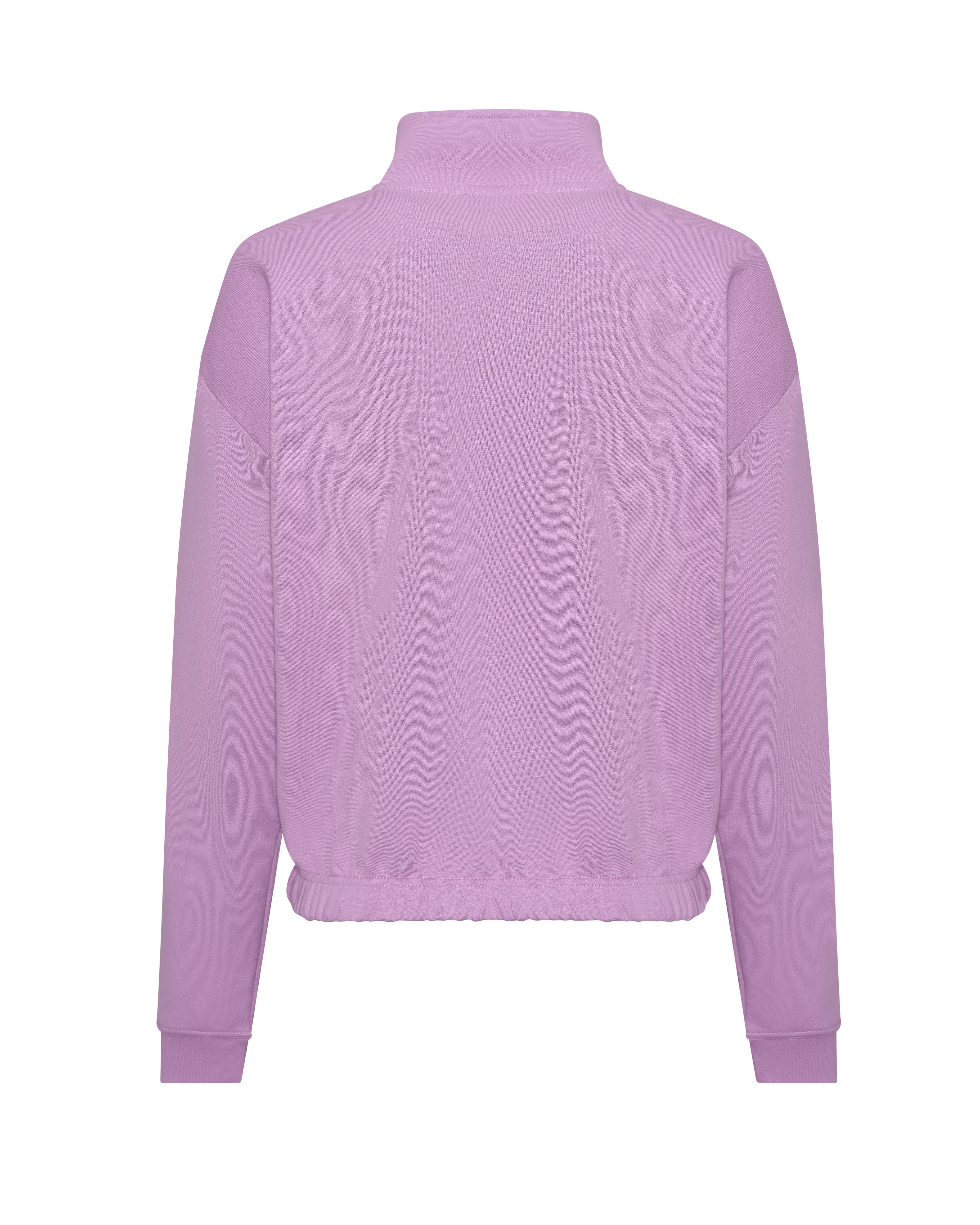 Sudadera Corta con Cremallera en el Cuello Mujer - Just Hoods JH037 - imagen 6