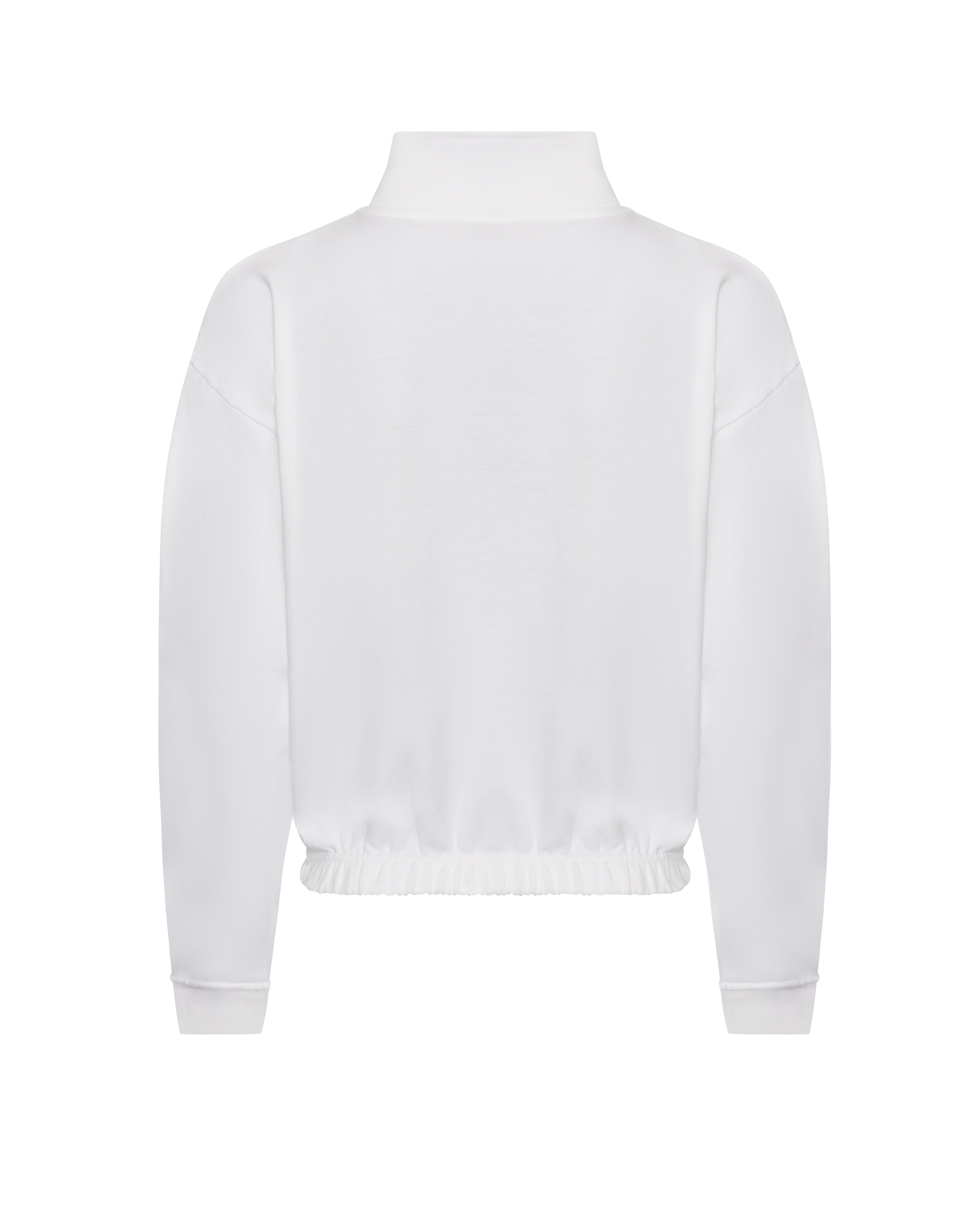Sudadera Corta con Cremallera en el Cuello Mujer - Just Hoods JH037 - imagen 8