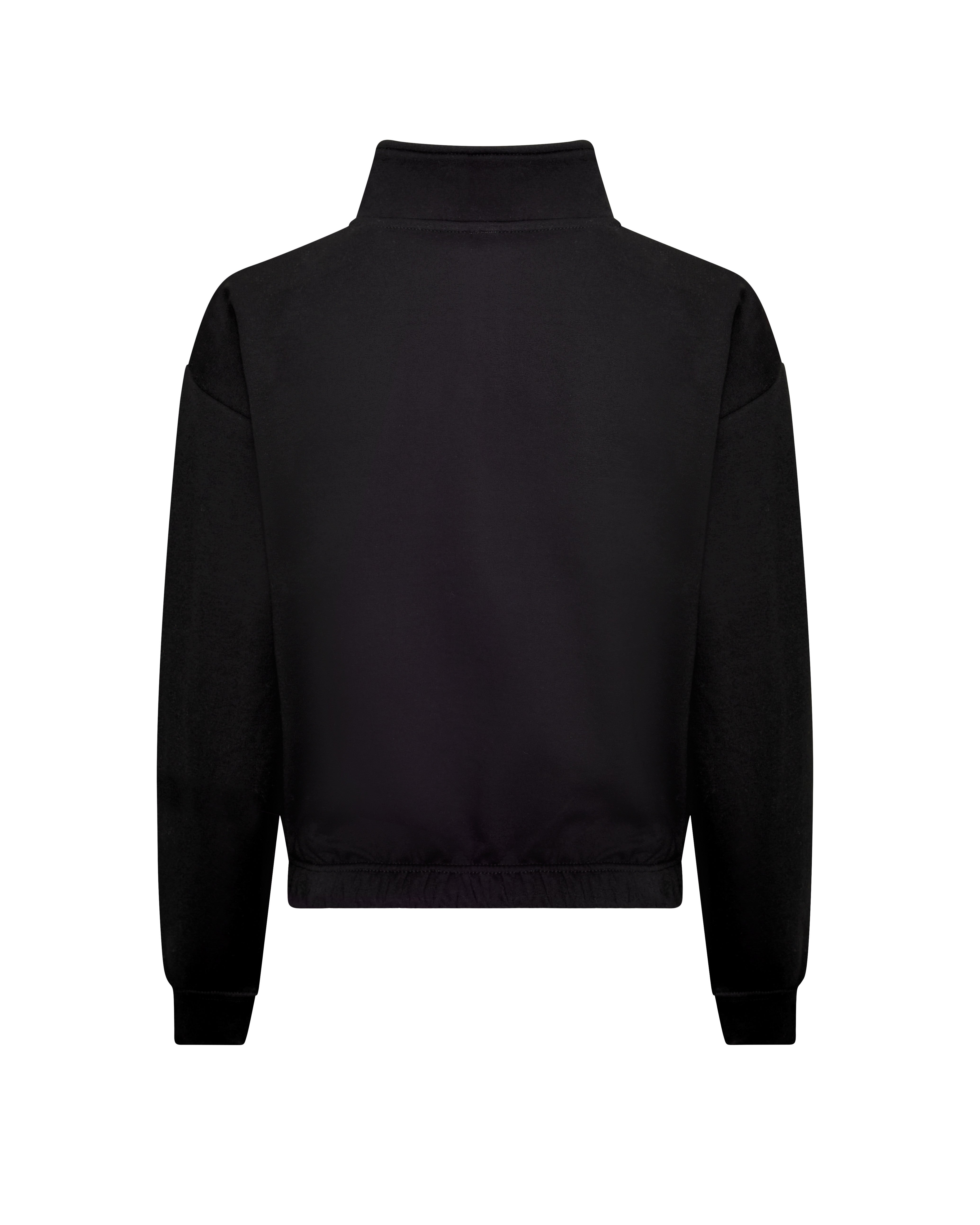 Sudadera Corta con Cremallera en el Cuello Mujer - Just Hoods JH037 - imagen 10