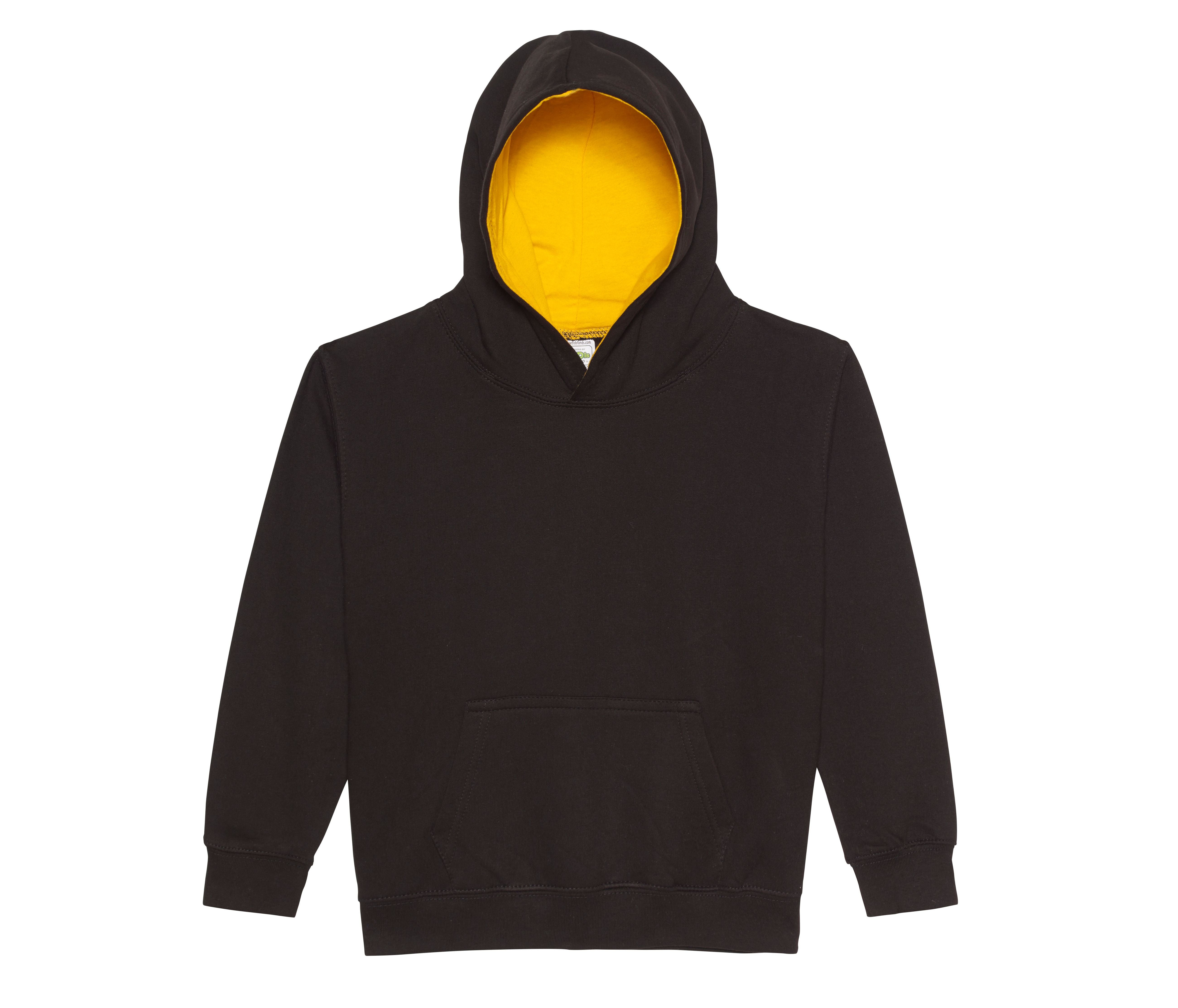 Sudadera con Capucha Contrastada - Just Hoods JH03J - imagen 3