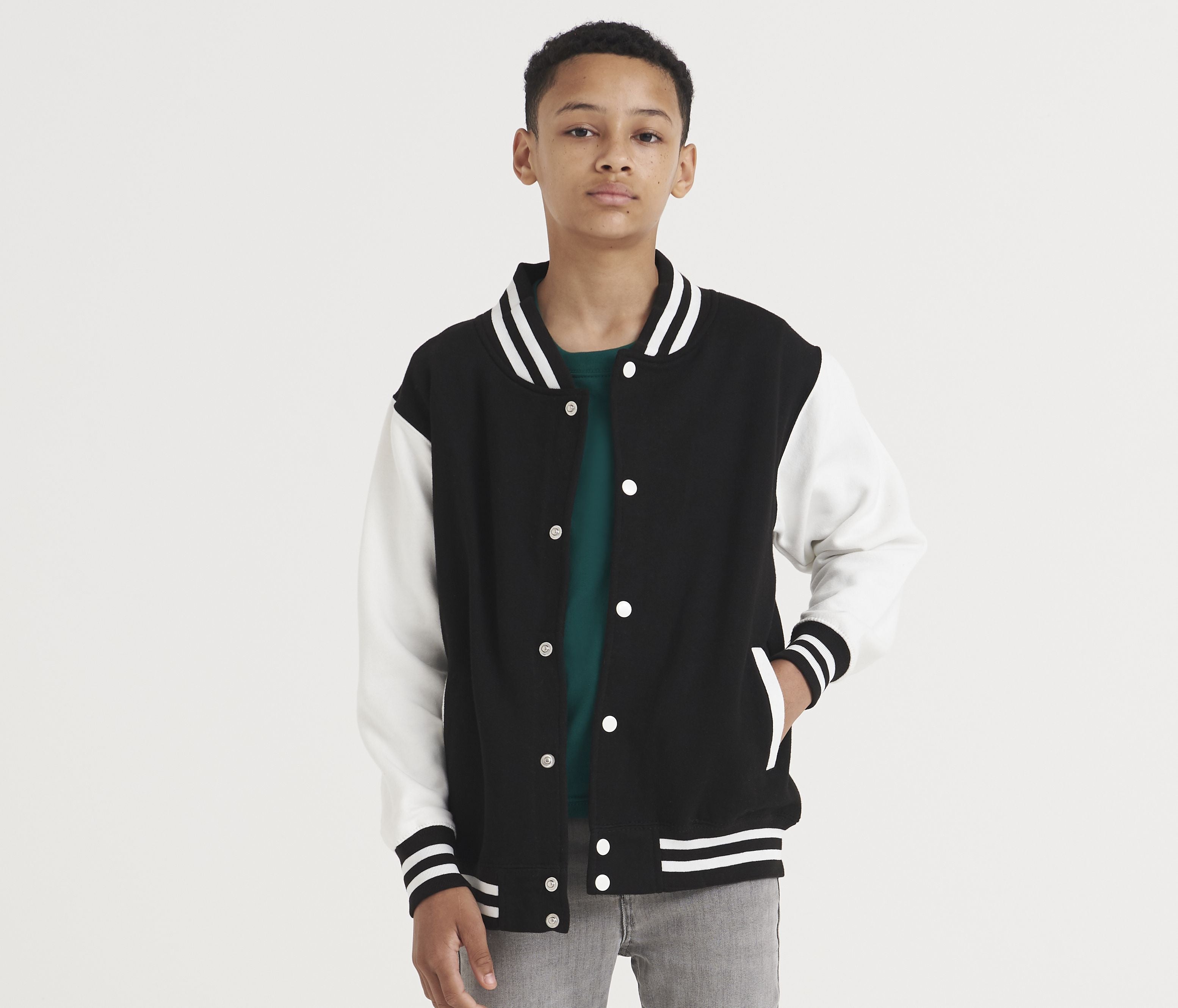 Sudadera Biésbol Niños - Just Hoods JH043J - imagen 1