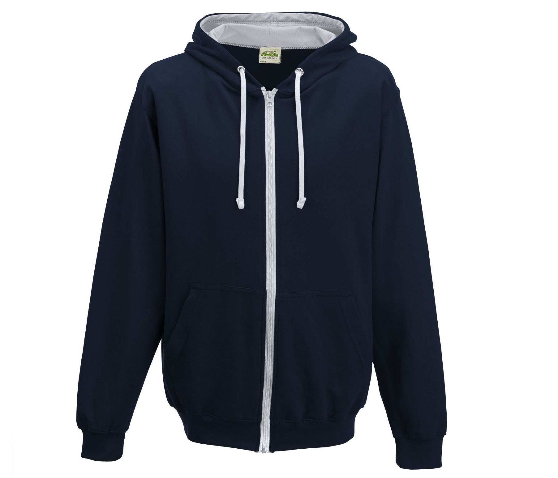 Sudadera con Capucha Contrastada y Cremallera - Just Hoods JH053 - imagen 15
