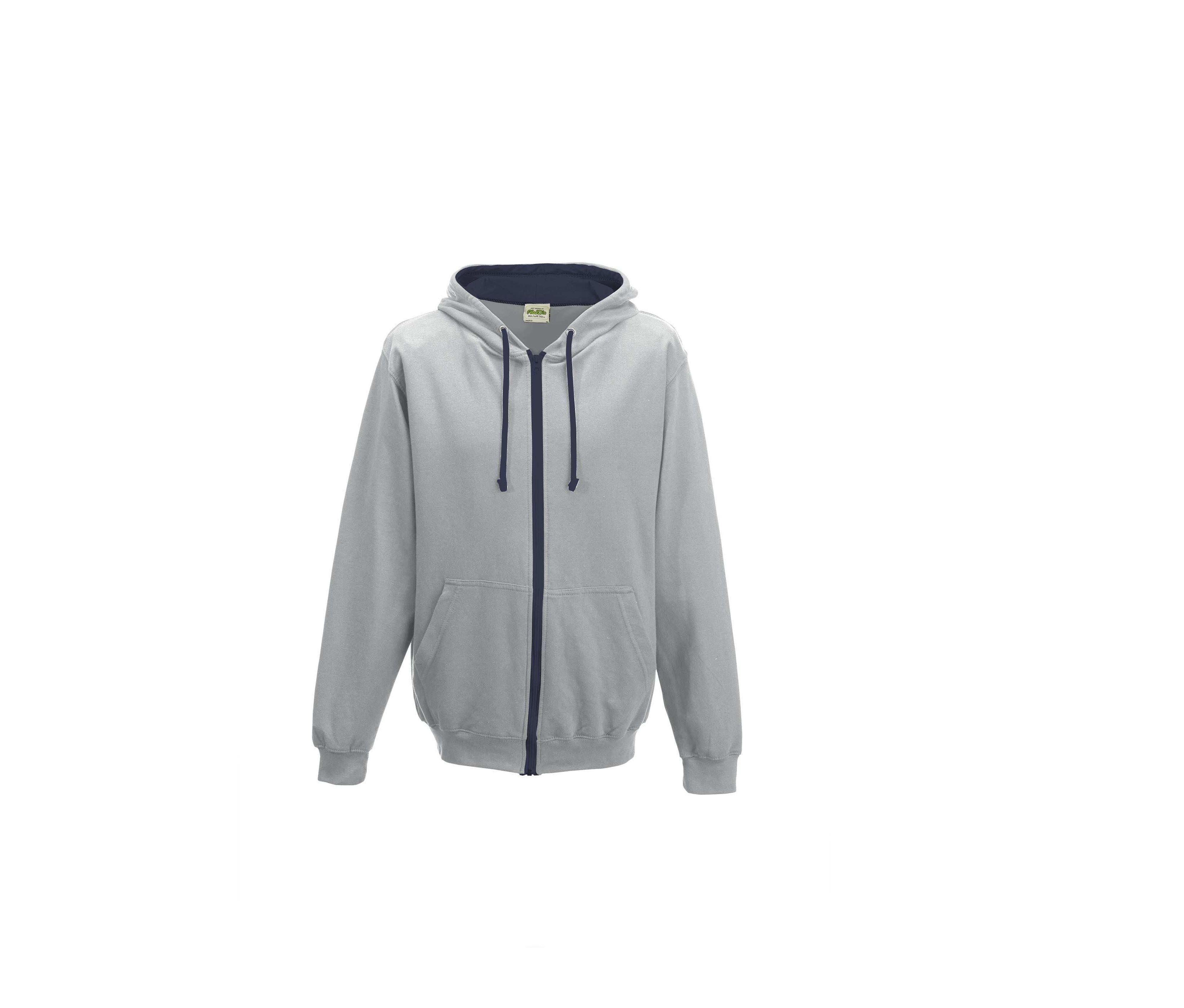 Sudadera con Capucha Contrastada y Cremallera - Just Hoods JH053 - imagen 17