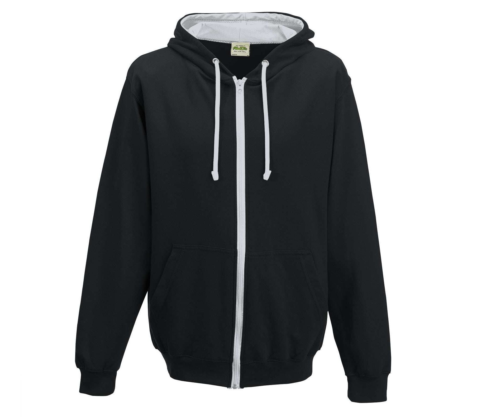 Sudadera con Capucha Contrastada y Cremallera - Just Hoods JH053 - imagen 7