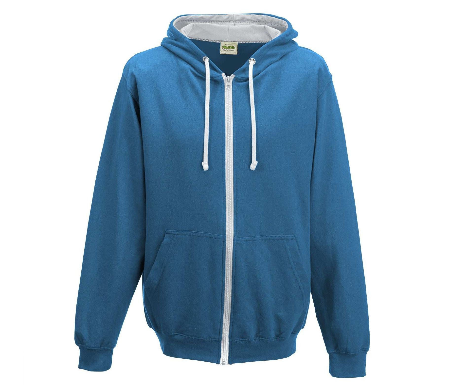 Sudadera con Capucha Contrastada y Cremallera - Just Hoods JH053 - imagen 25