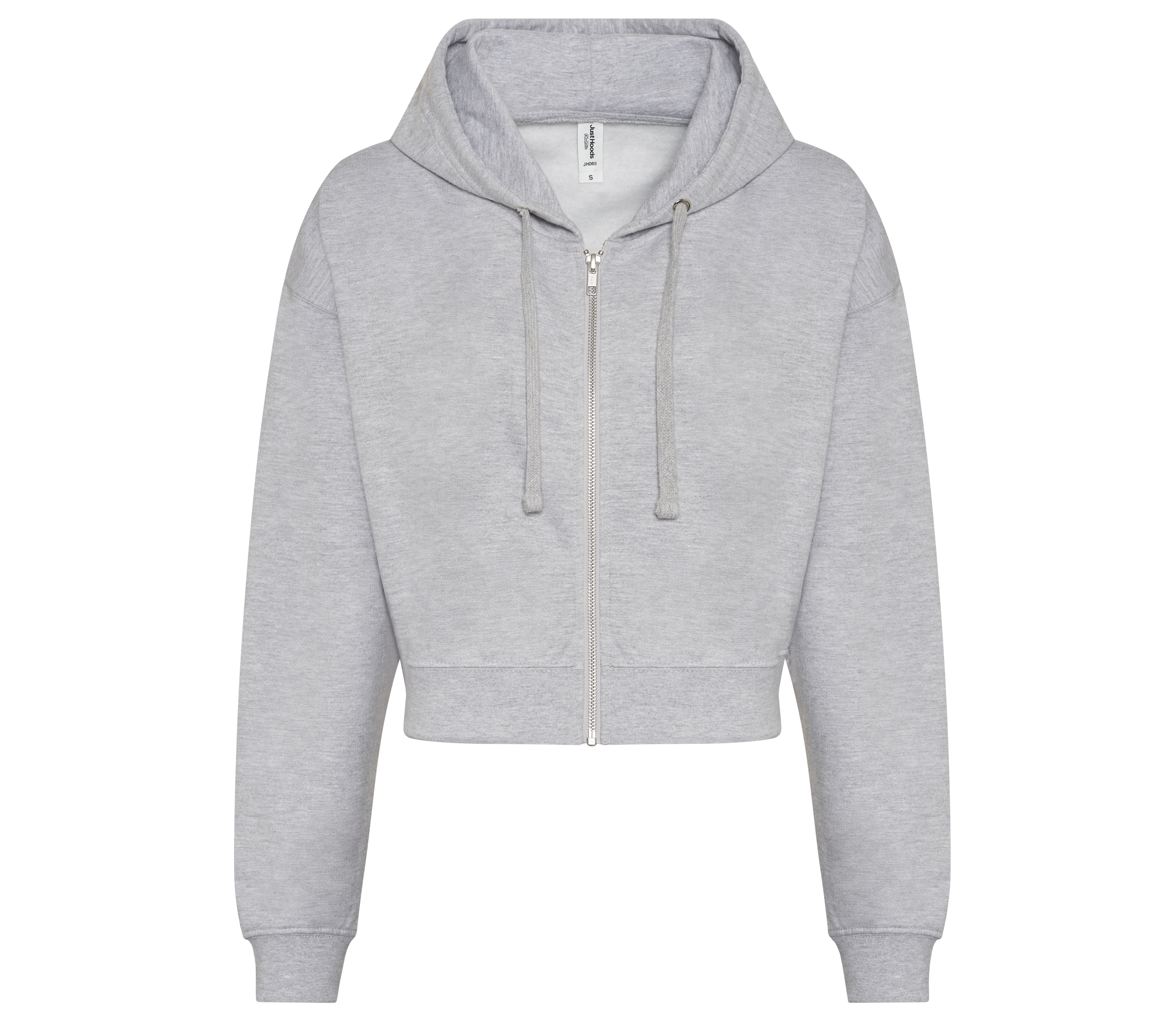 Sudadera Corta con Cremallera Mujer - Just Hoods JH065 - imagen 7