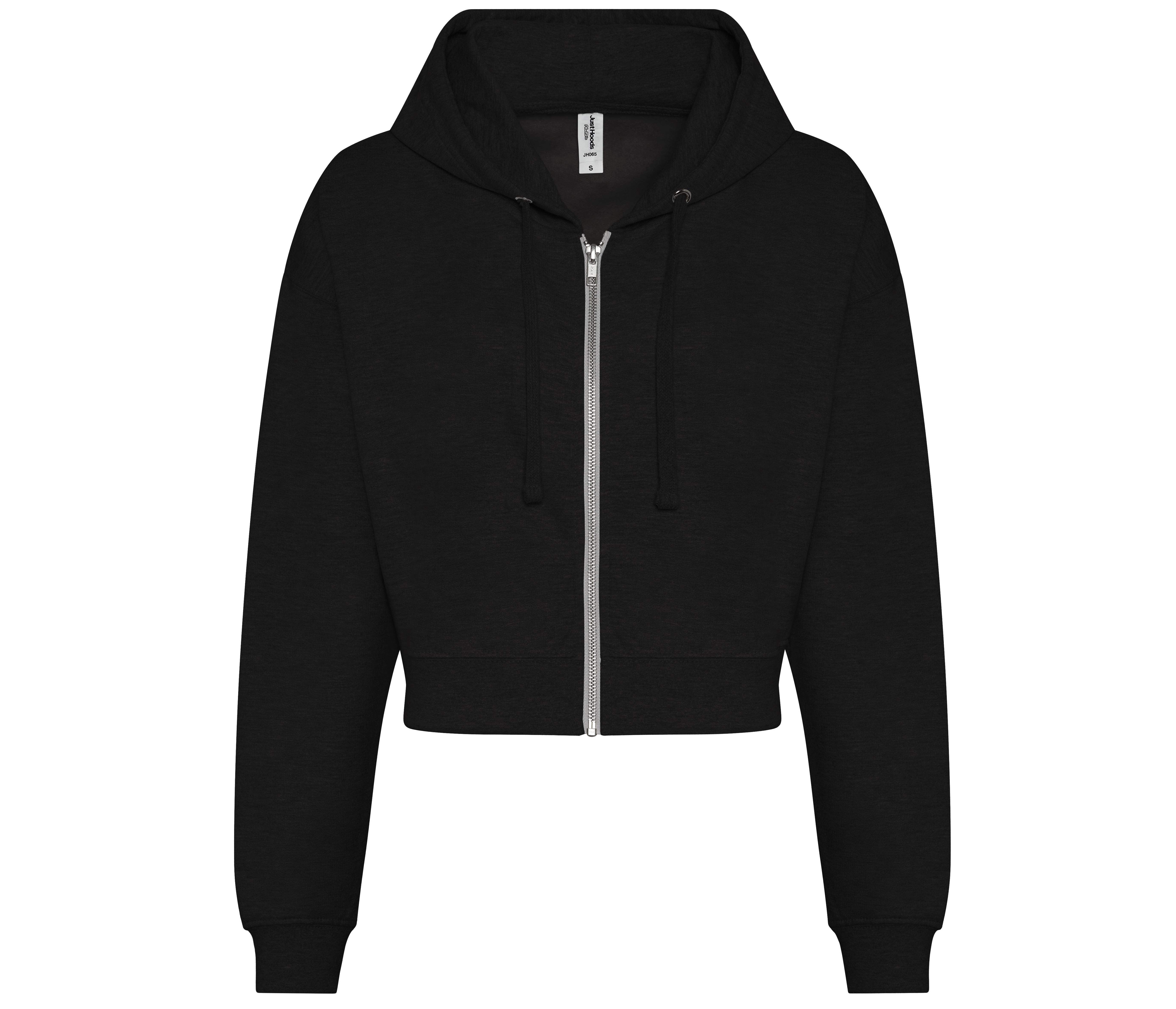 Sudadera Corta con Cremallera Mujer - Just Hoods JH065 - imagen 5