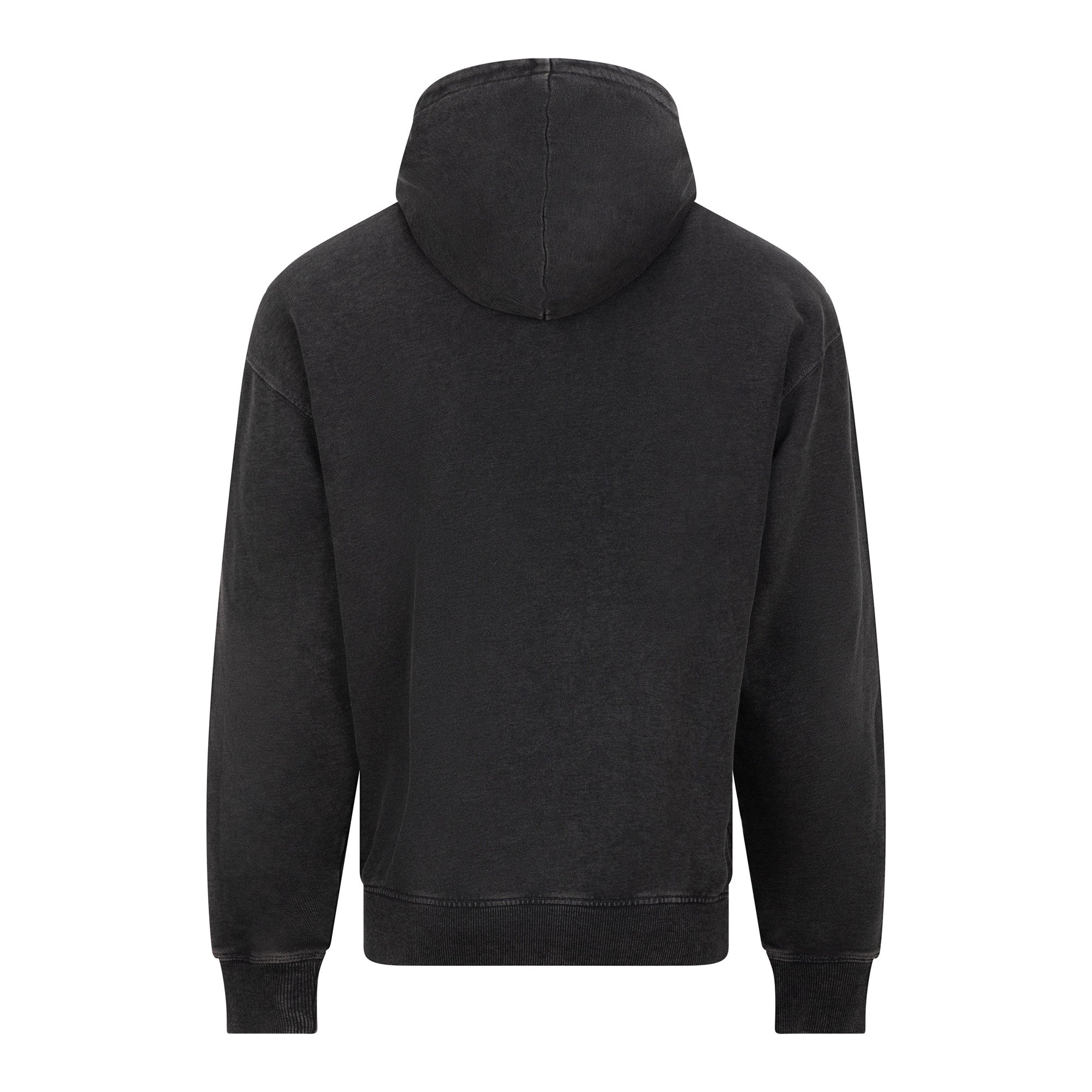 Sudadera con Capucha y Cremallera Efecto Desgastado - Just Hoods JH185 - imagen 2