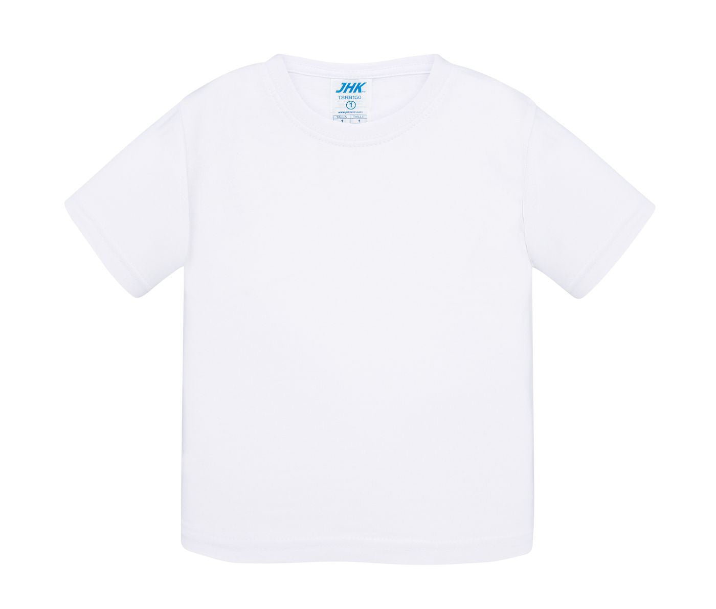 Camiseta Bebé 150 - JHK JHK153 - WHITE