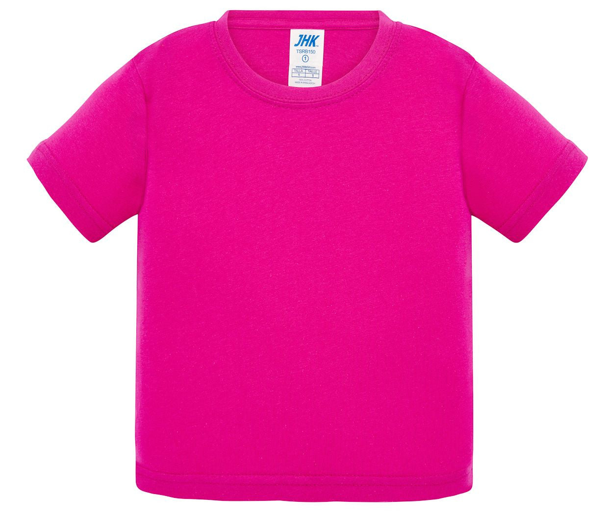 Camiseta Bebé 150 - JHK JHK153 - FUCHSIA