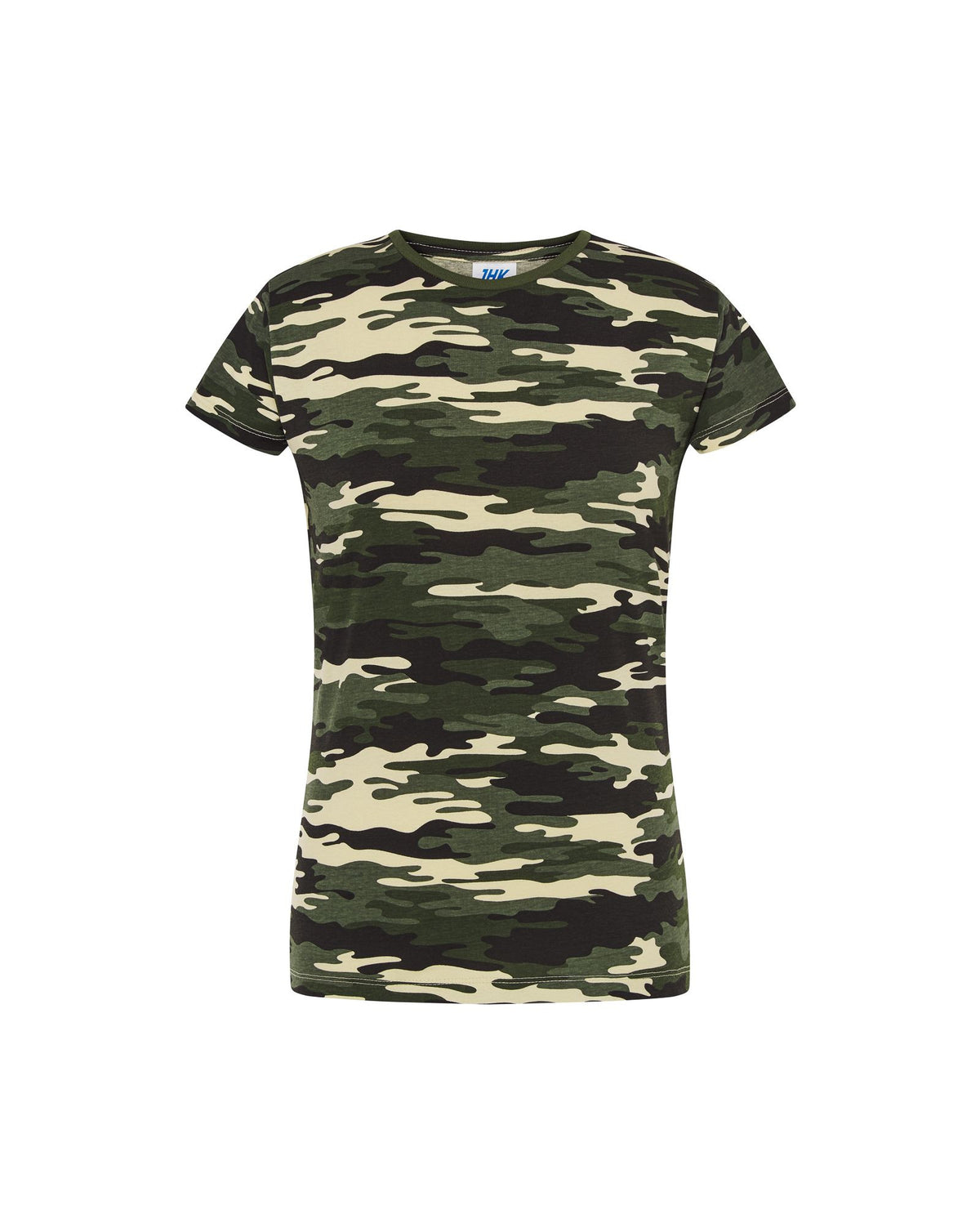 Camiseta Manga Corta Mujer 145 - JHK JK150 - CAMOUFLAGE