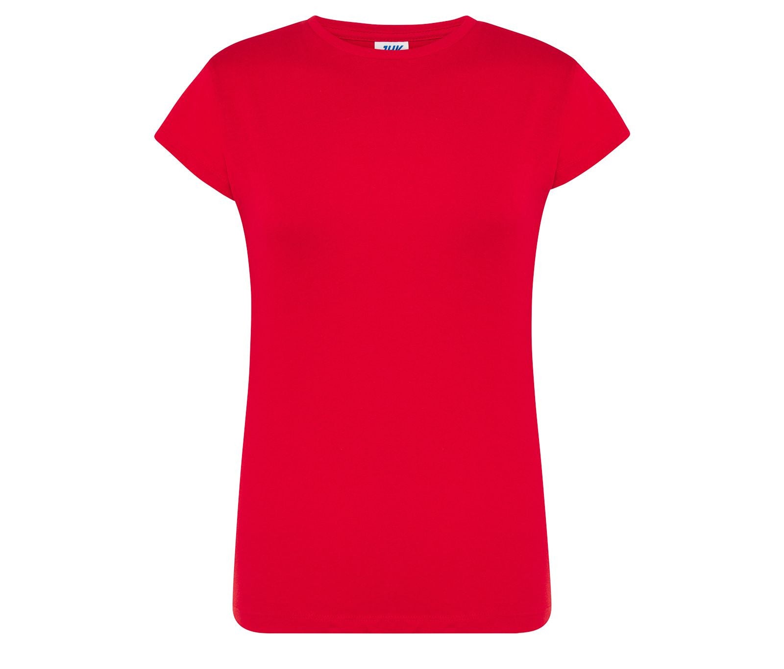 Camiseta Manga Corta Mujer 145 - JHK JK150 - RED