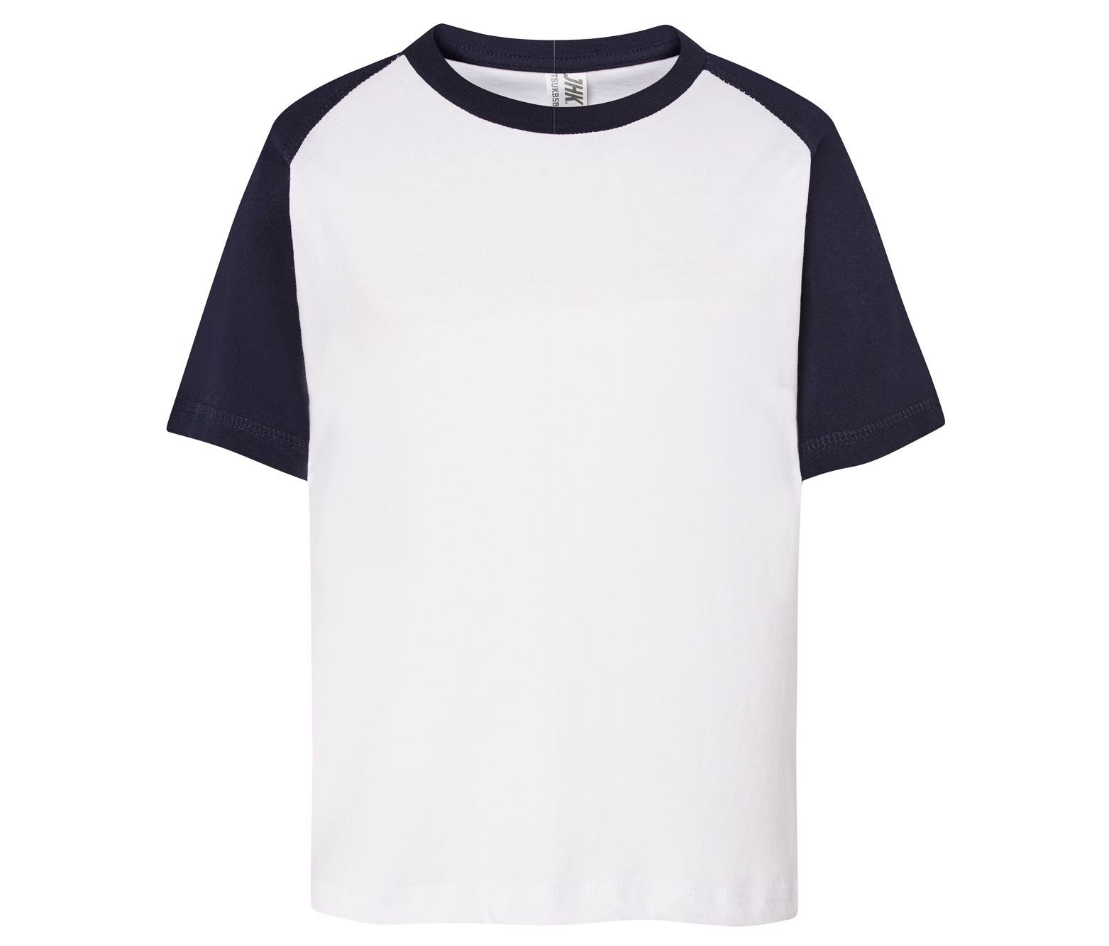 Camiseta Béisbol Niño 155 - JHK JK153 - WHITE / NAVY