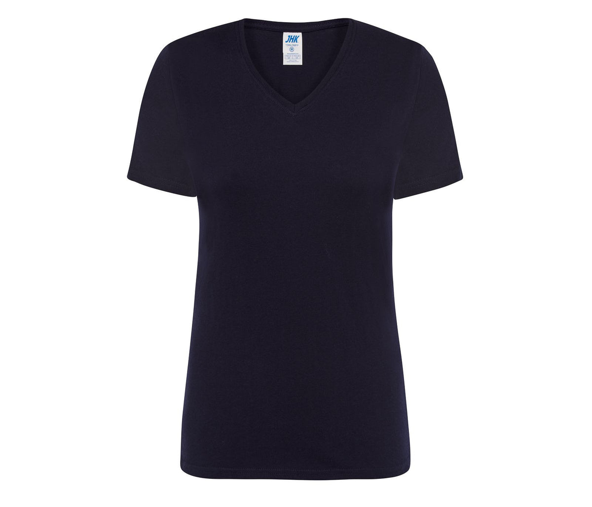 Camiseta Cuello Pico Mujer 145 - JHK JK158 - NAVY