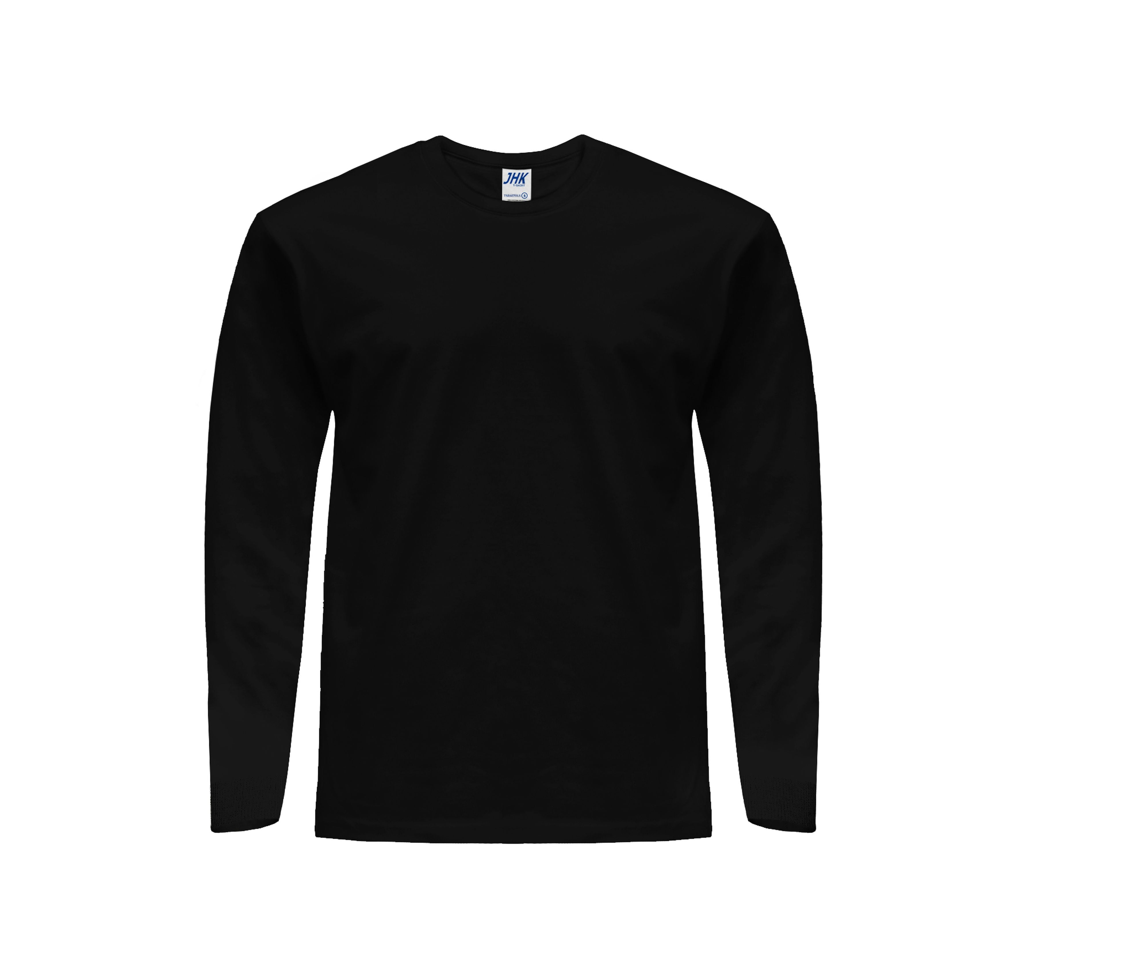 Camiseta Manga Larga Hit 170 - JHK JK175 - BLACK