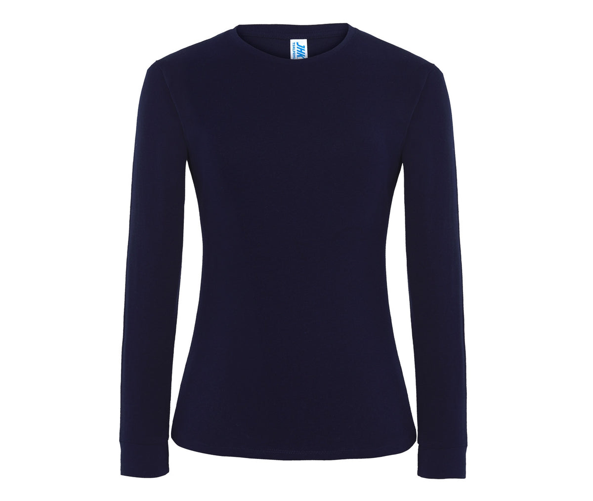 Camiseta Manga Larga Premium Mujer 170 - JHK JK176 - NAVY