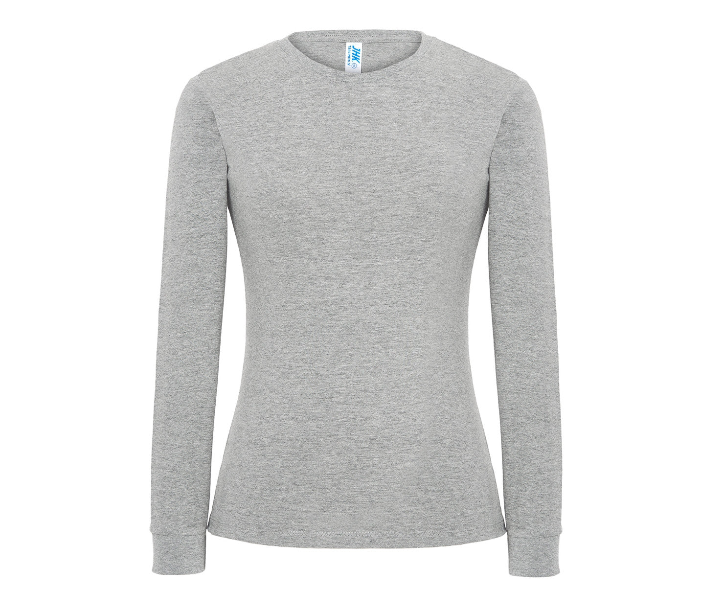 Camiseta Manga Larga Premium Mujer 170 - JHK JK176 - SPORT GREY