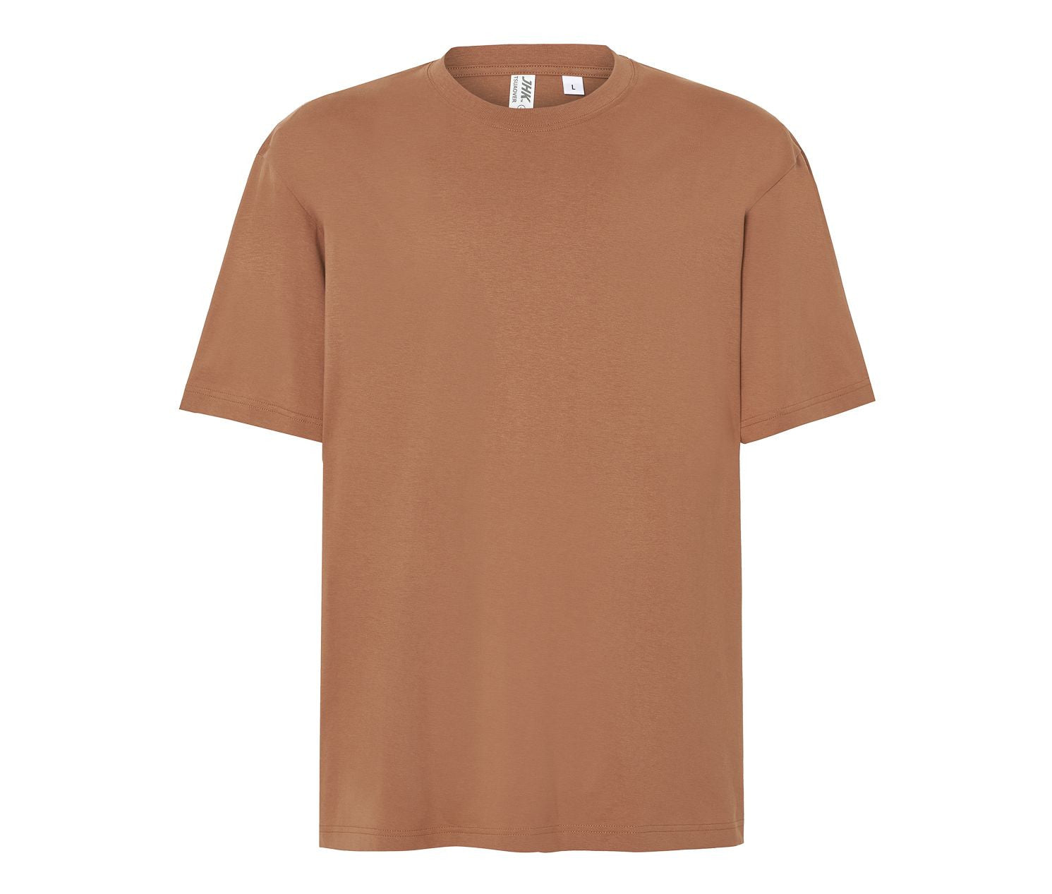 Camiseta Oversize 200 - JHK JK195 - MOCHA MOUSSE