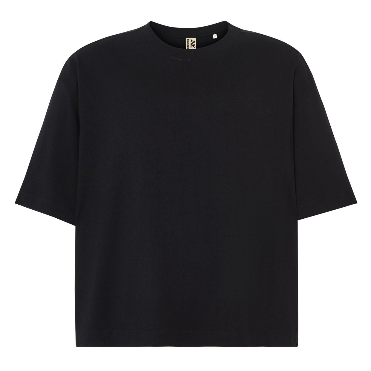 Camiseta Oversize Boxy 240 - JHK JK196 - BLACK