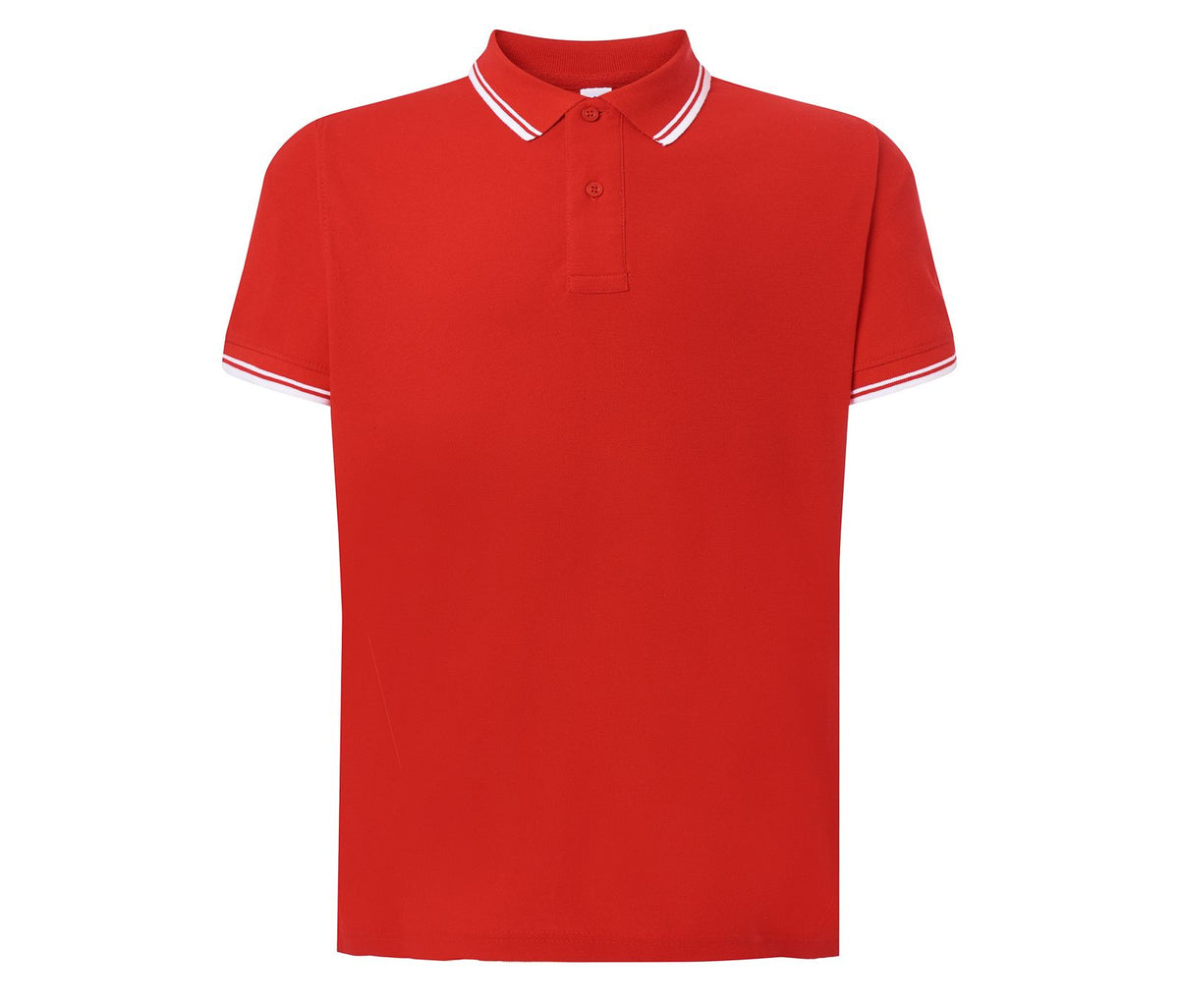 Polo Hombre 210 - JHK JK205 - RED / WHITE