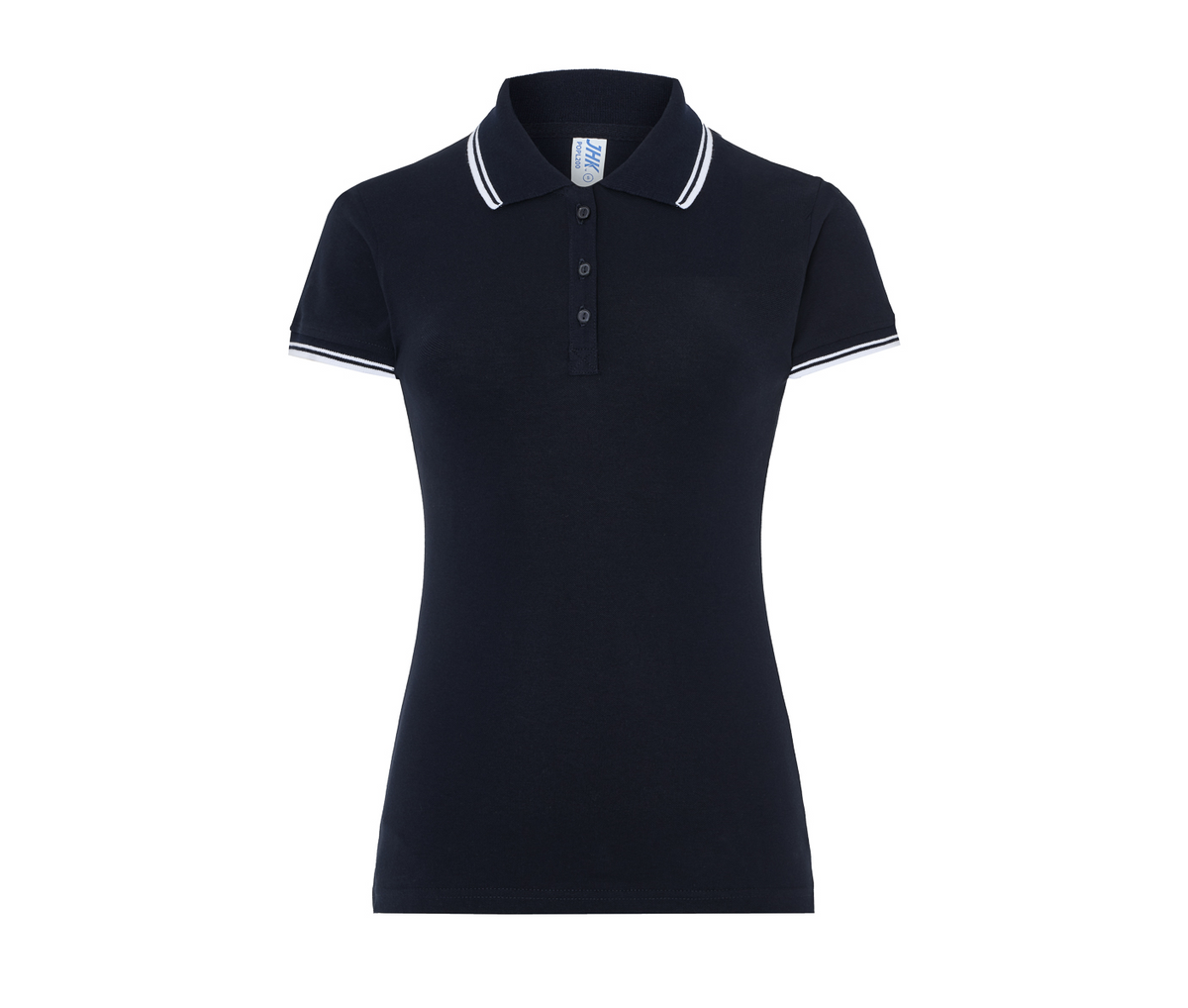 Polo Mujer 200 - JHK JK206 - NAVY/WHITE