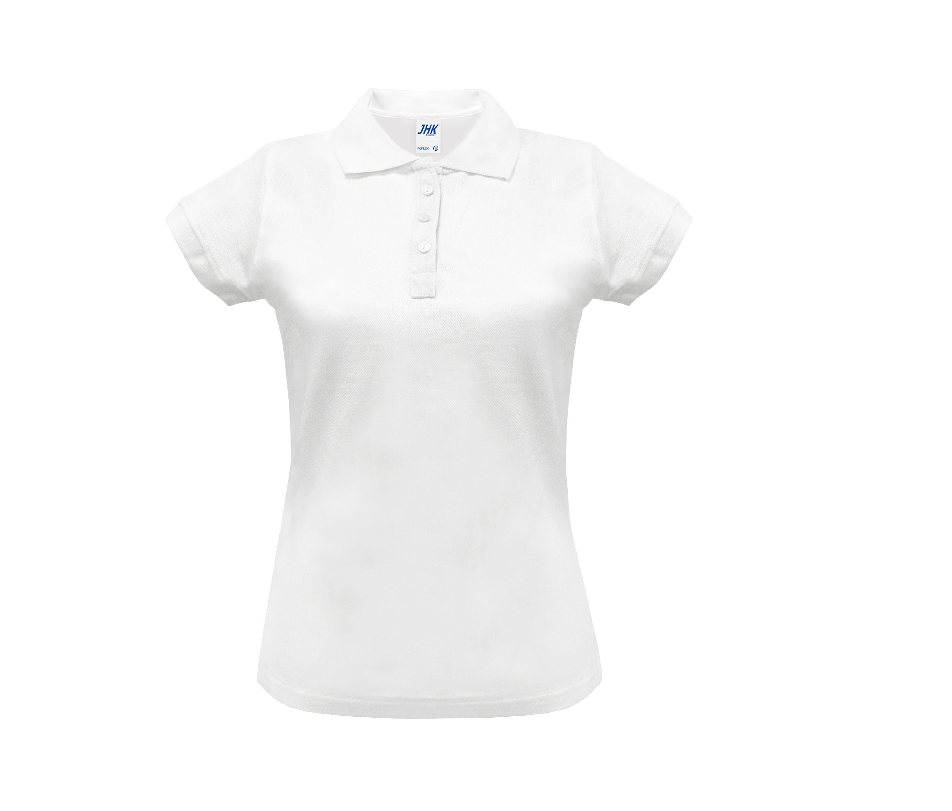 Polo Mujer 200 - JHK JK211 - WHITE