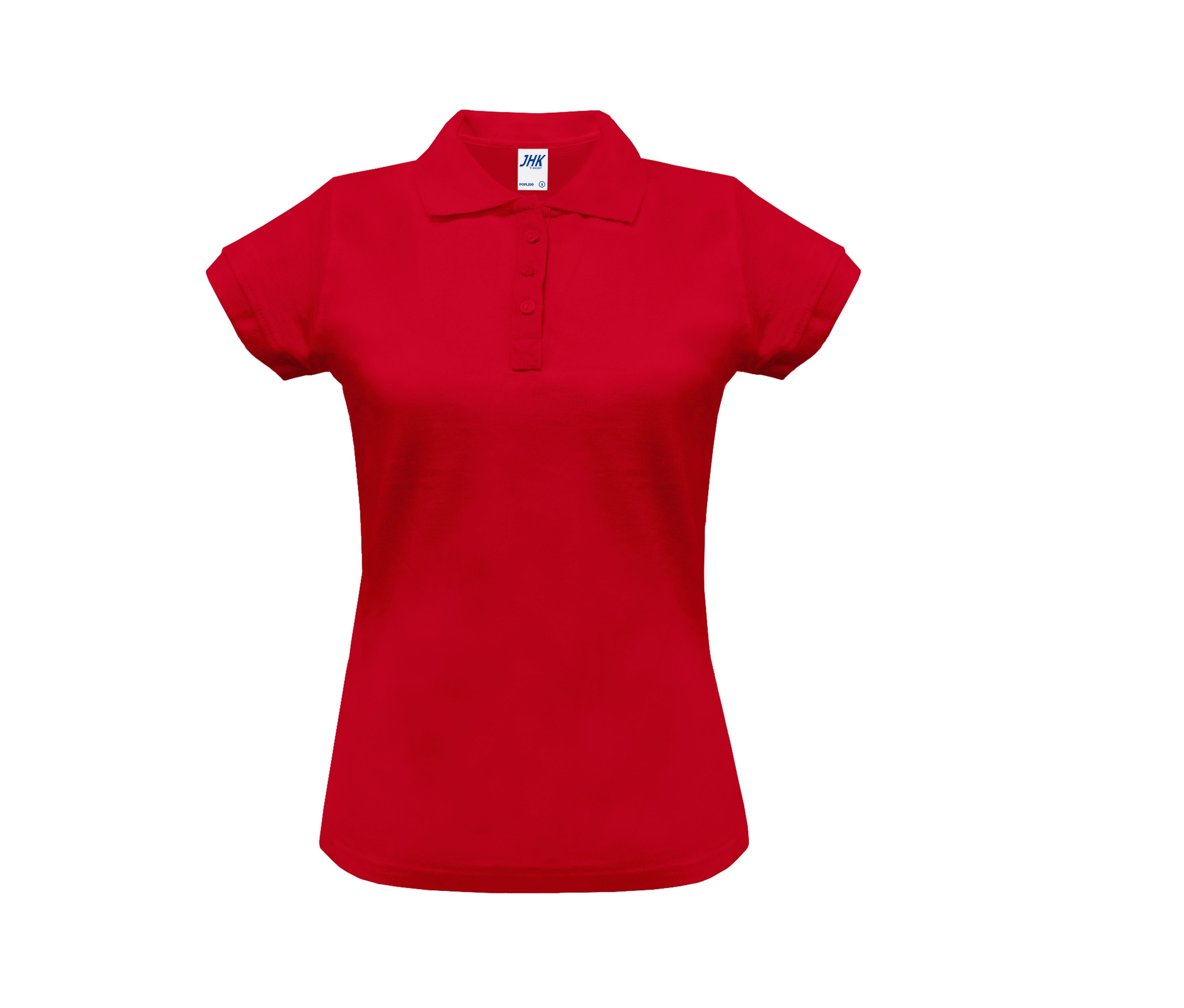 Polo Mujer 200 - JHK JK211 - RED