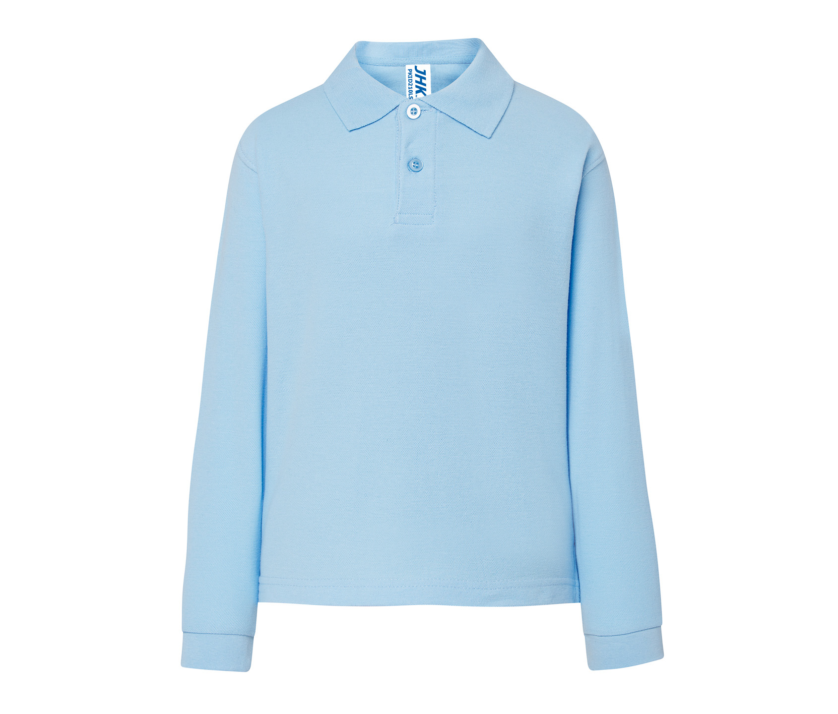 Polo Manga Larga Niño 210 - JHK JK215K - SKY BLUE