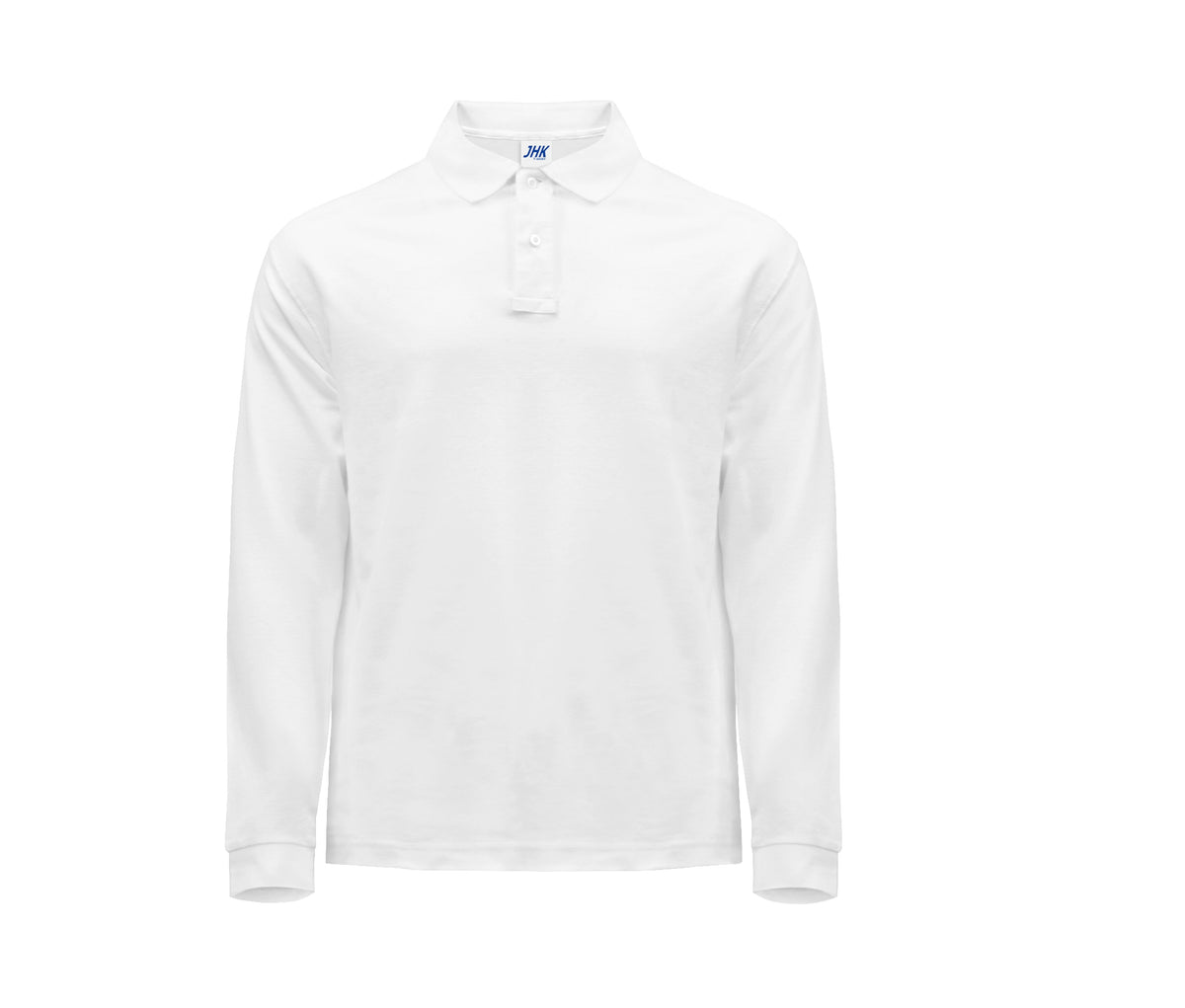 Polo Manga Larga Hombre 210 - JHK JK215 - WHITE