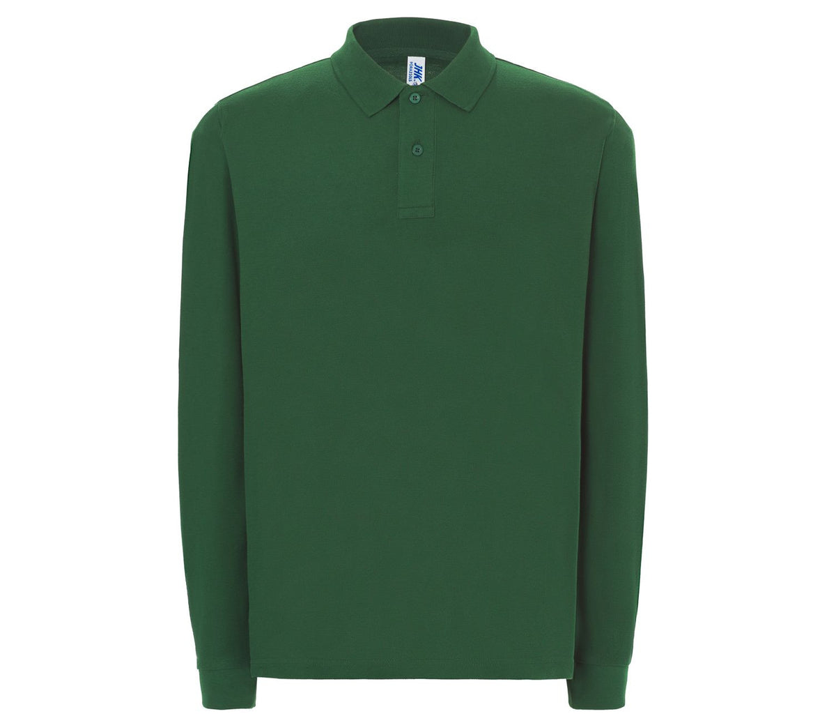 Polo Manga Larga Hombre 210 - JHK JK215 - BOTTLE GREEN