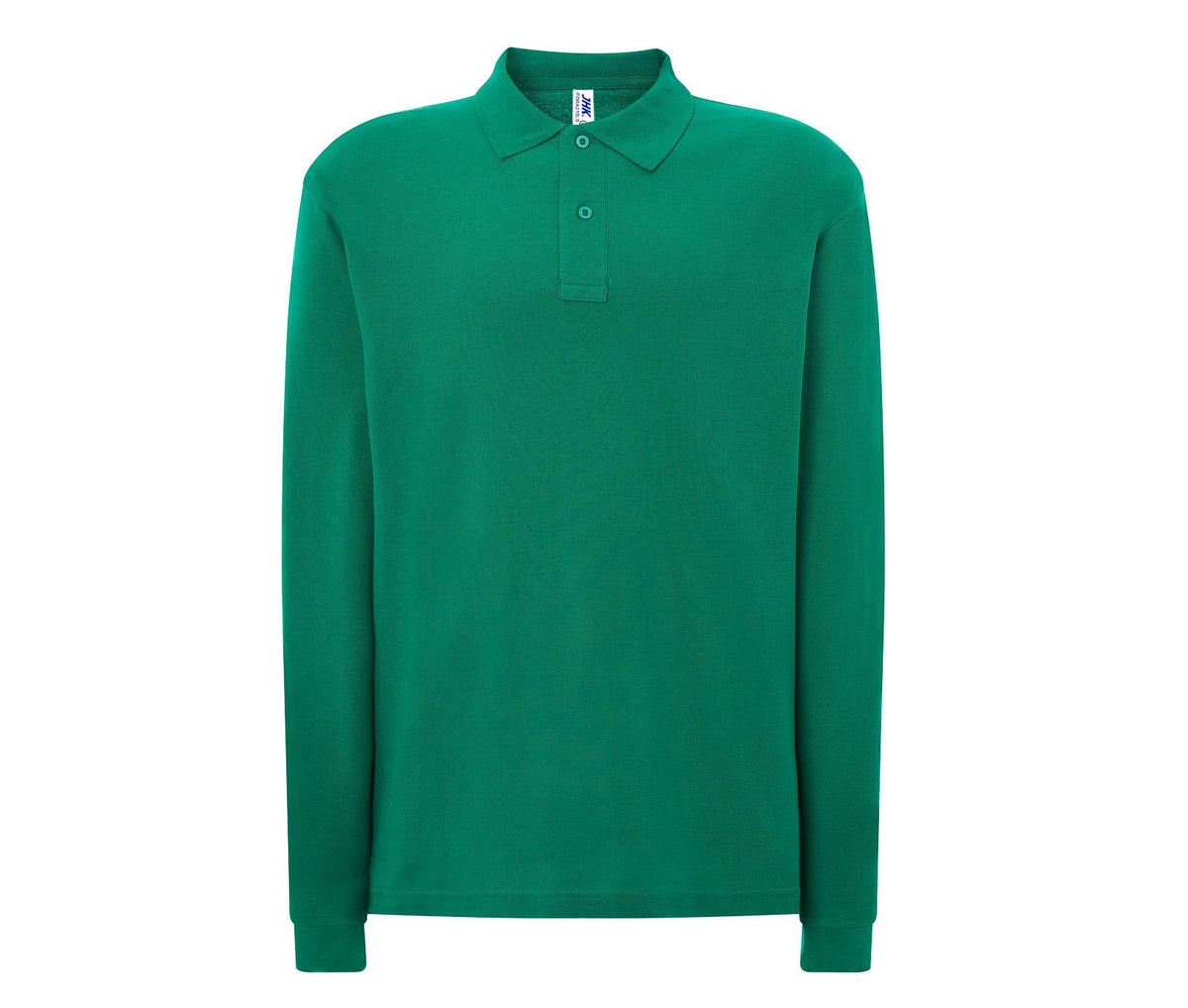 Polo Manga Larga Hombre 210 - JHK JK215 - KELLY GREEN