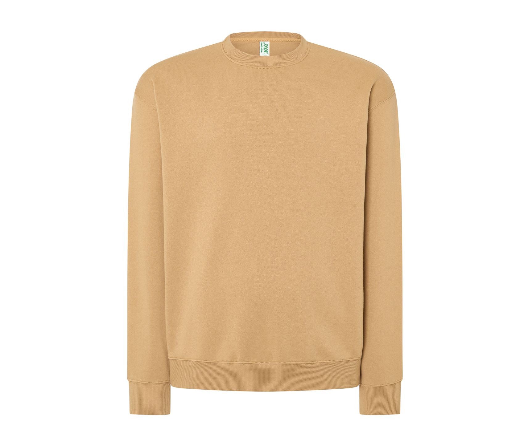 Sudadera Cuello Redondo Unisex 290 - JHK JK290 - SAND