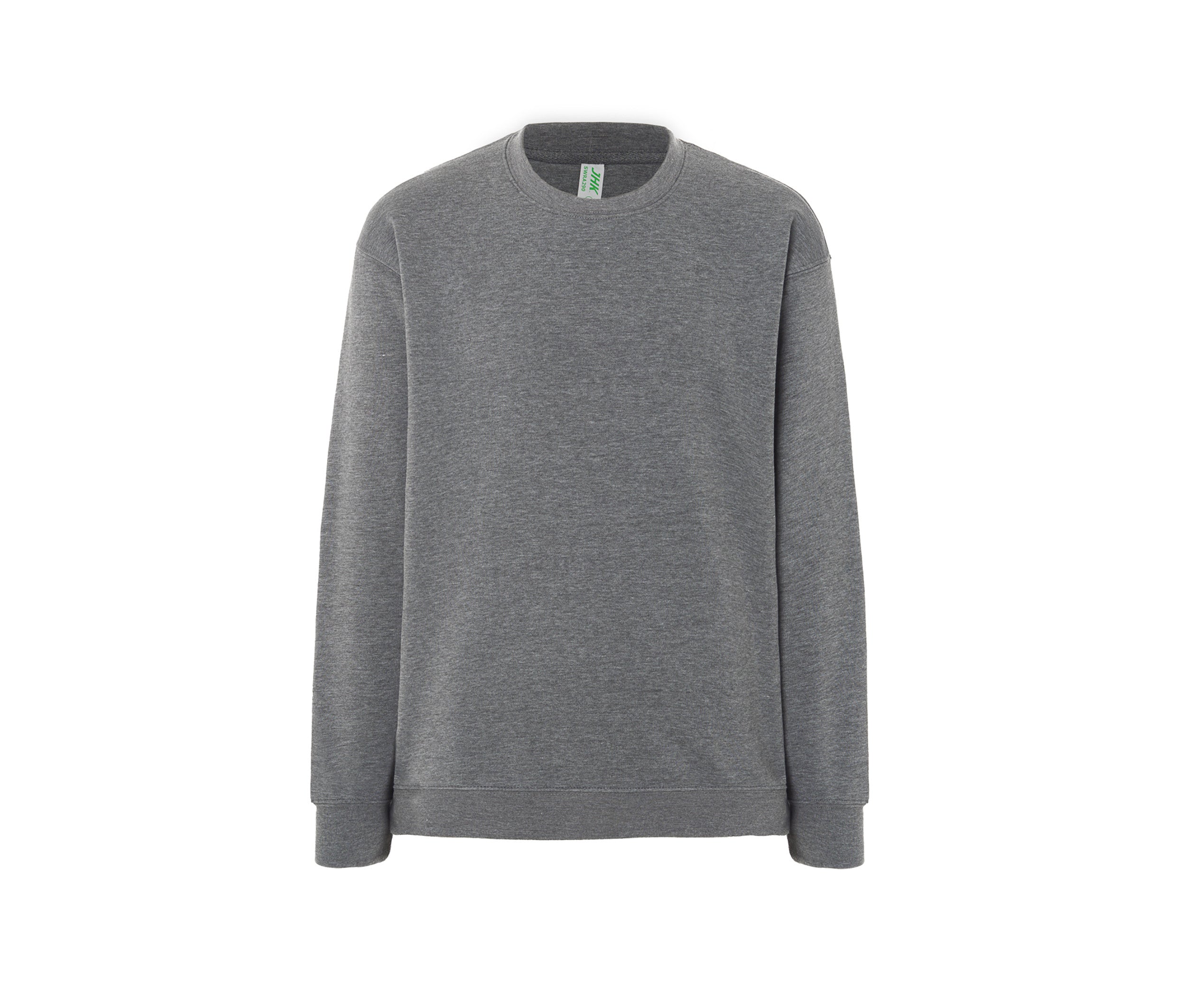 Sudadera Cuello Redondo Unisex 290 - JHK JK290 - DARK GREY MELANGE