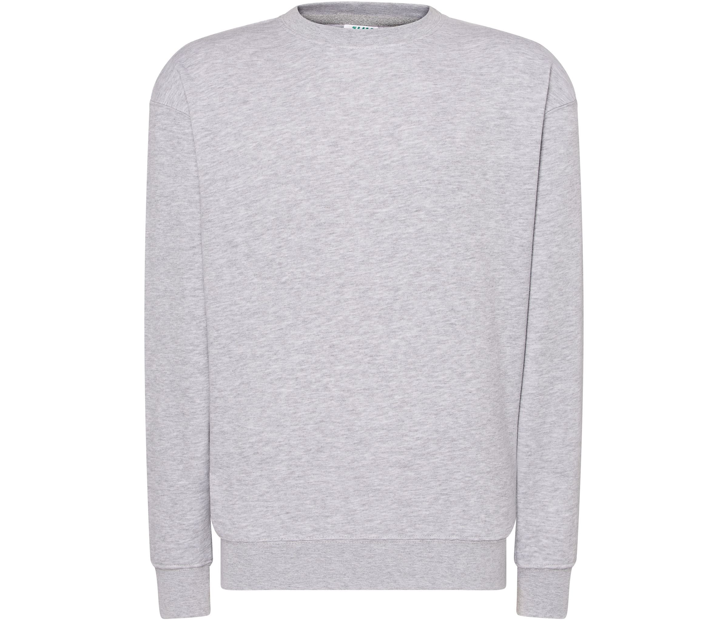 Sudadera Cuello Redondo Unisex 290 - JHK JK290 - ASH GREY