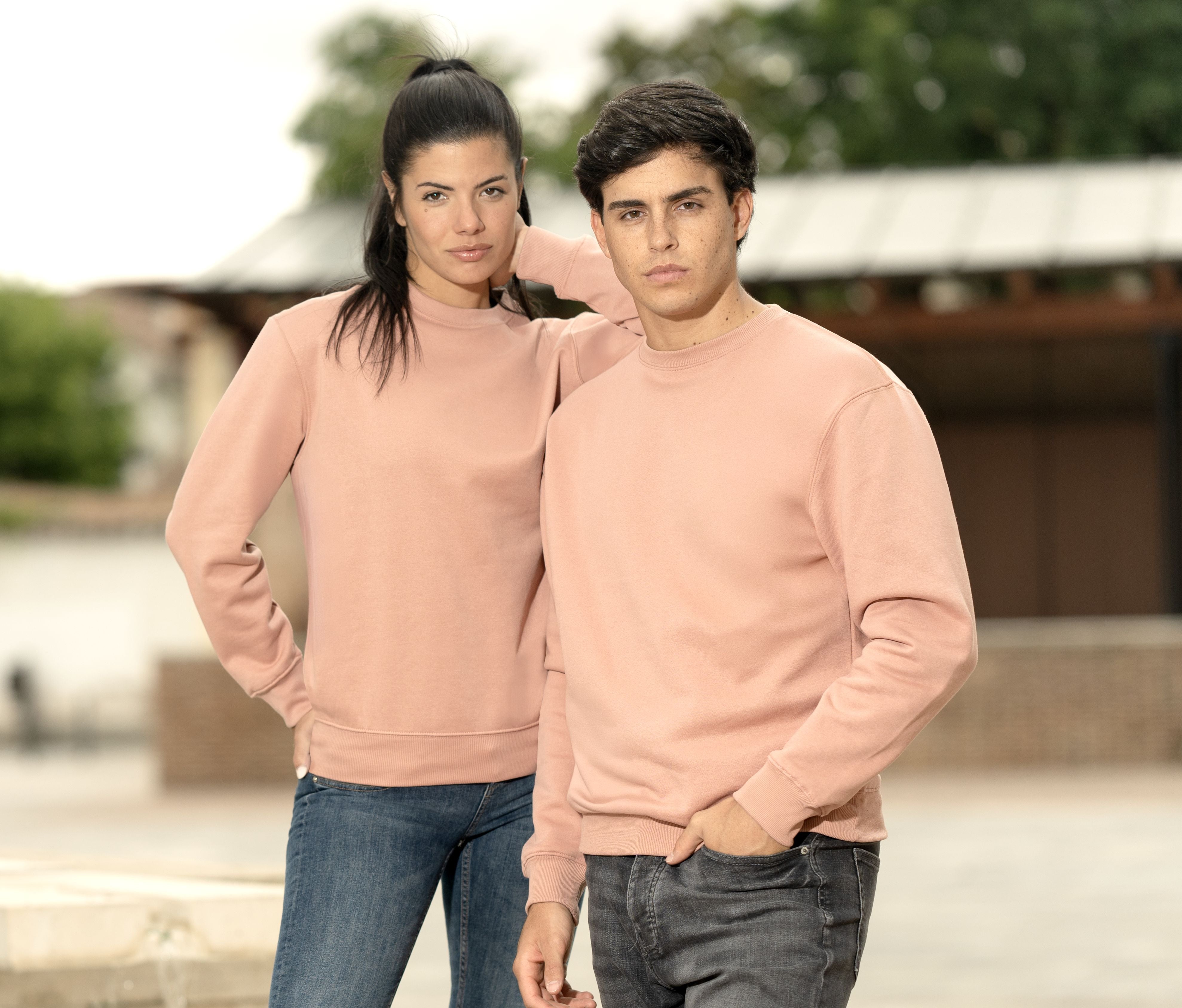 Sudadera Cuello Redondo Unisex 290 - JHK JK290