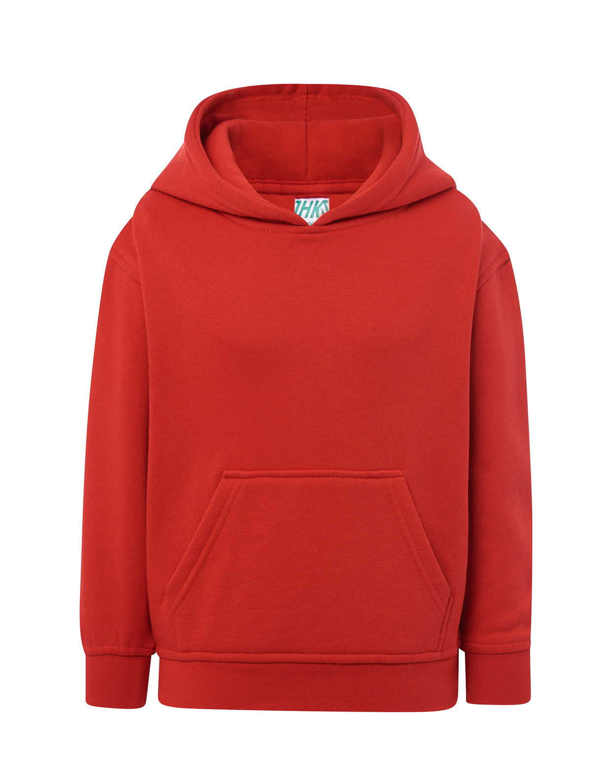 Sudadera Capucha con Bolsillo Niño 290 - JHK JK295K - RED