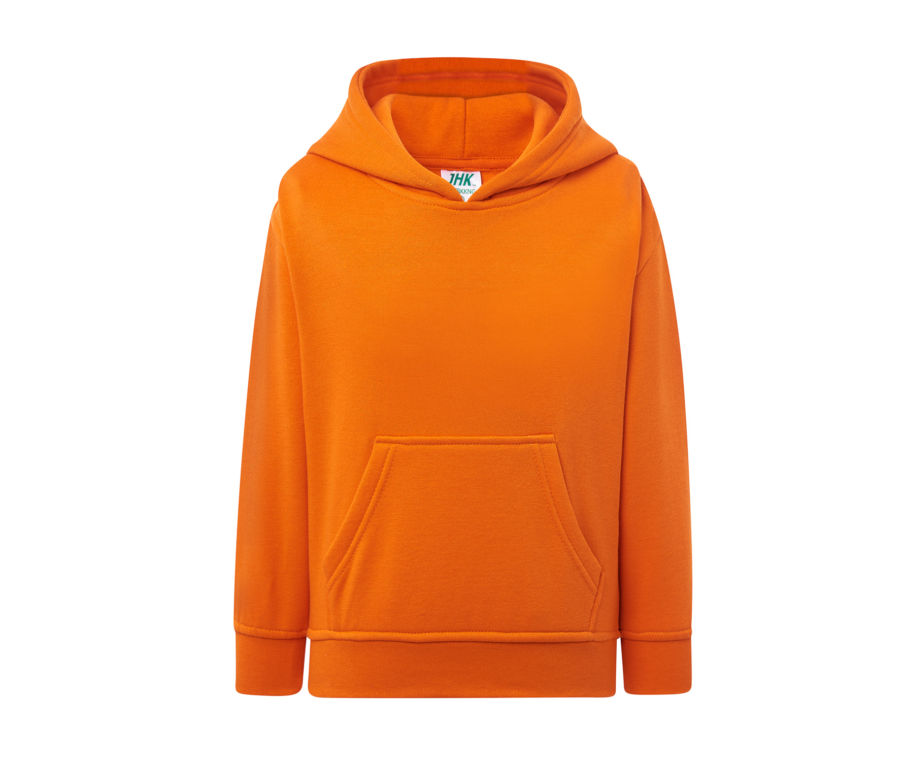 Sudadera Capucha con Bolsillo Niño 290 - JHK JK295K - ORANGE
