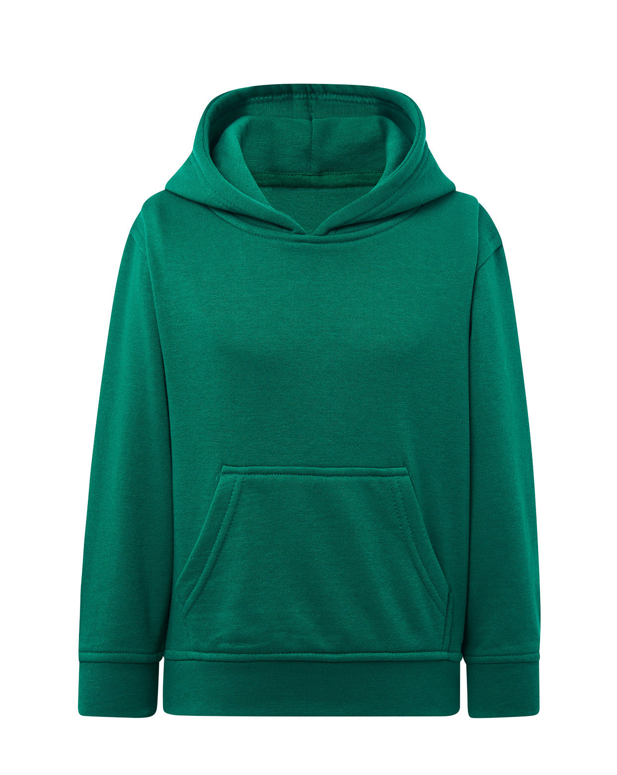 Sudadera Capucha con Bolsillo Niño 290 - JHK JK295K - KELLY GREEN
