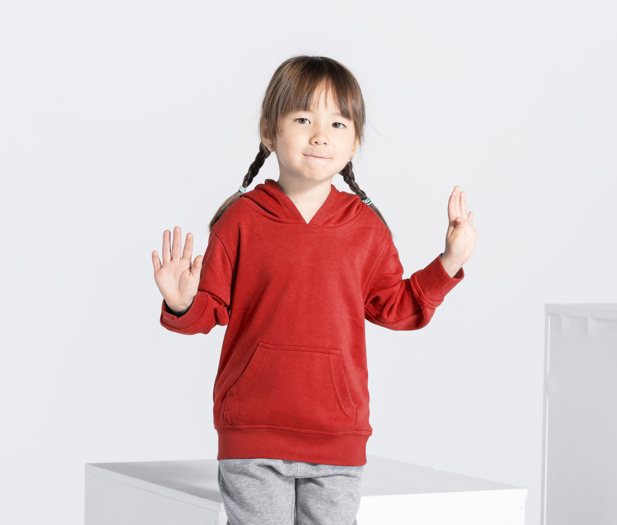 Sudadera Capucha con Bolsillo Niño 290 - JHK JK295K