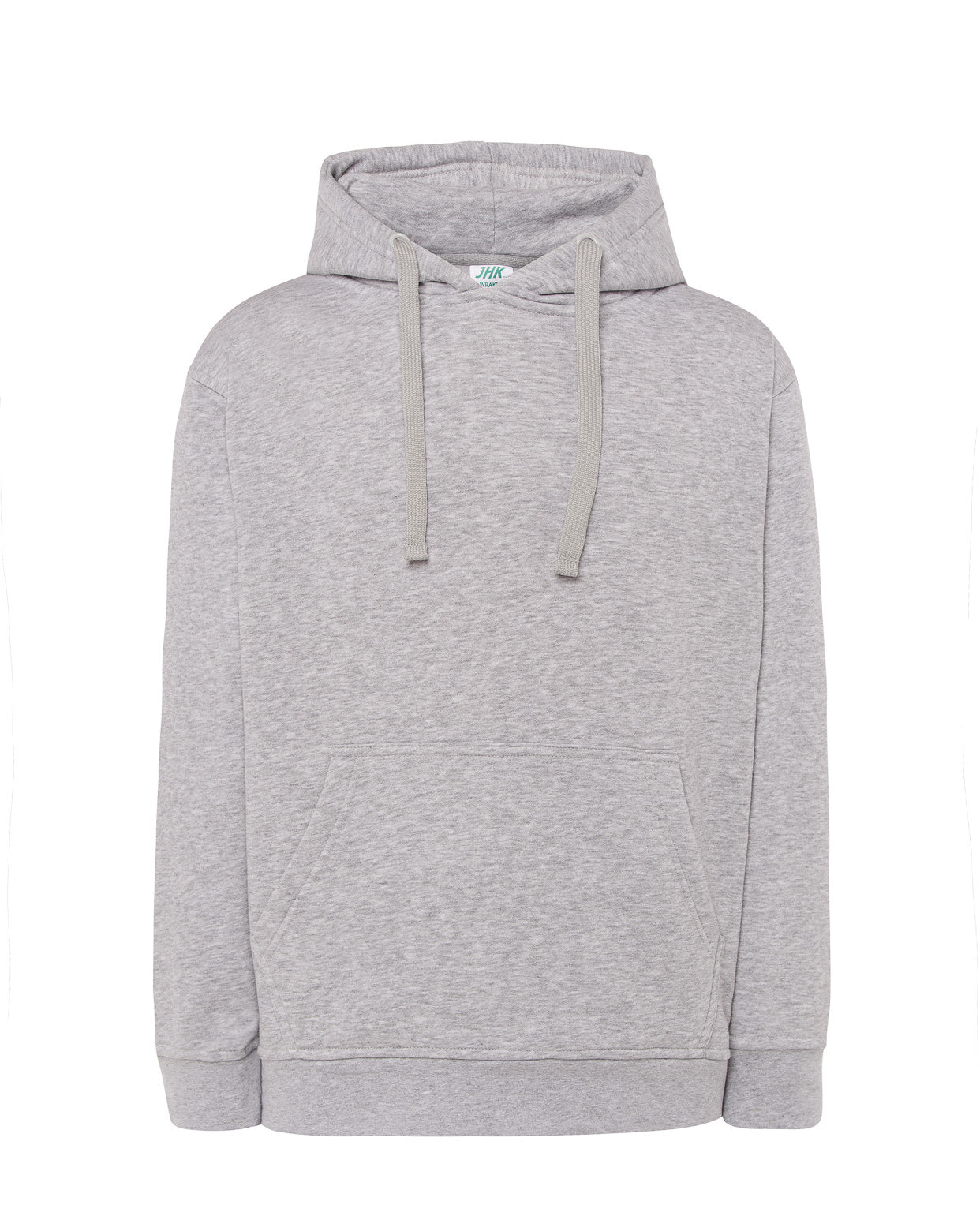 Sudadera Capucha con Bolsillo 290 - JHK JK295 - ASH MELANGE