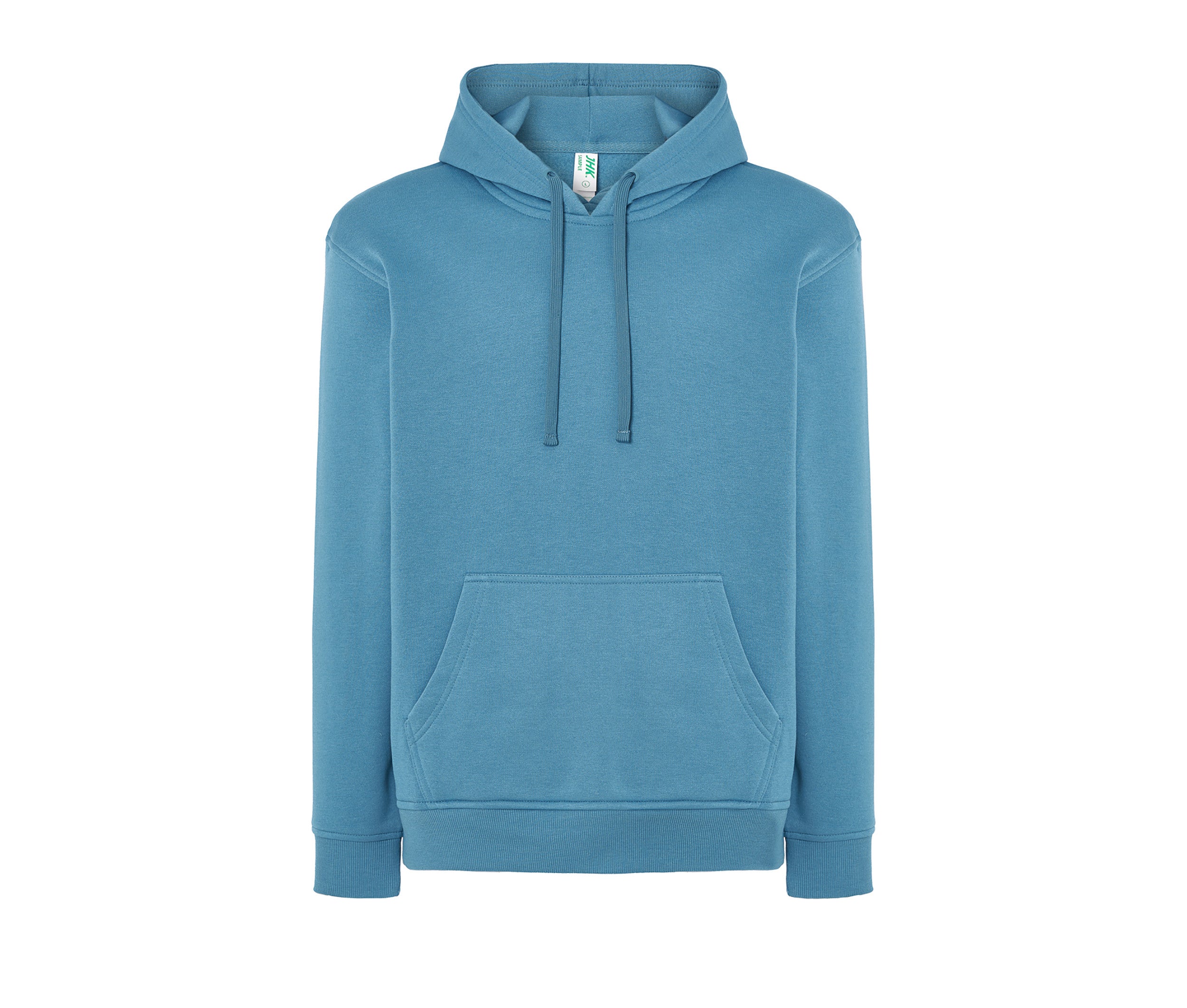 Sudadera Capucha con Bolsillo 290 - JHK JK295 - PETROL BLUE