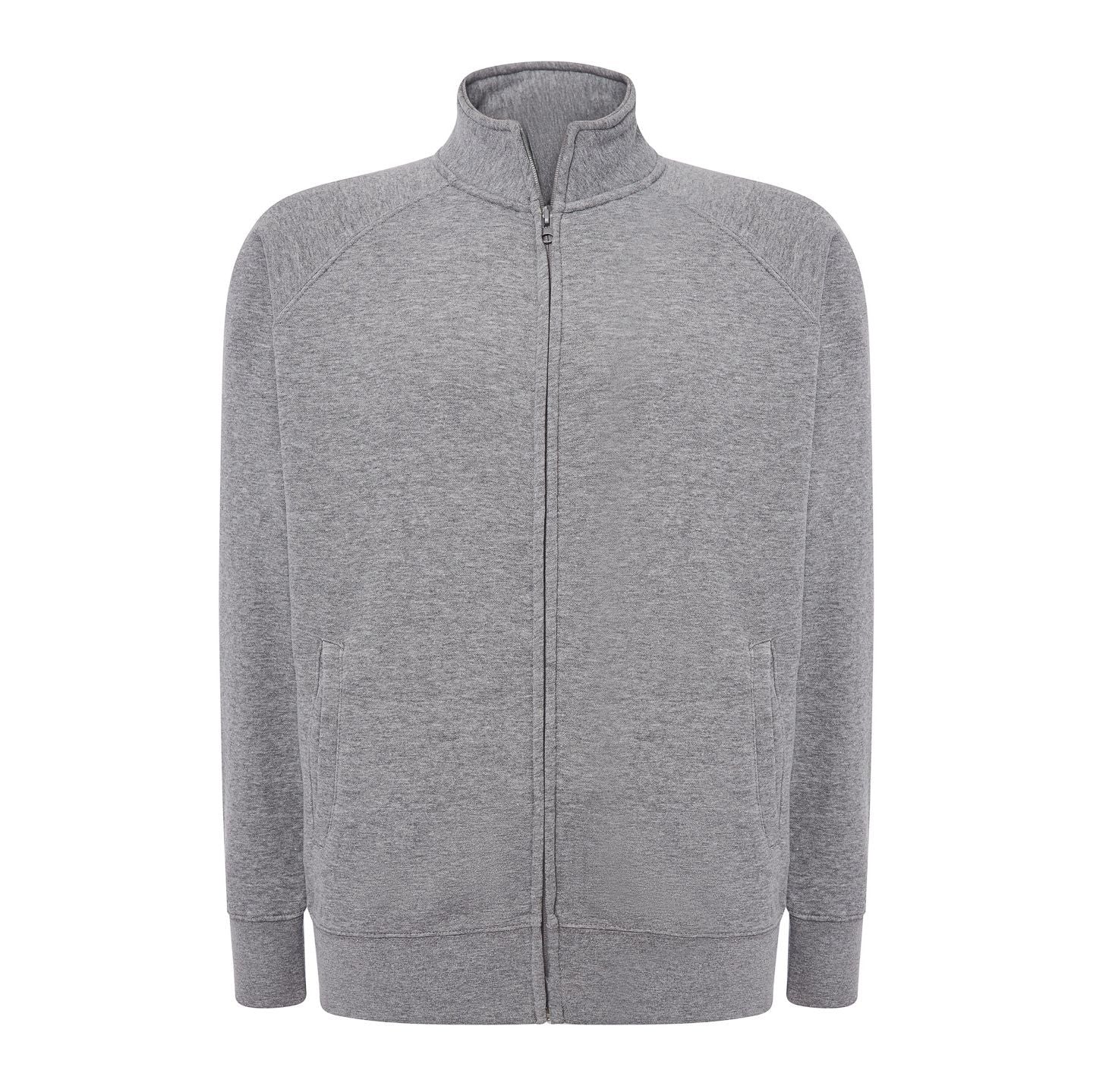 Sudadera Cremallera 290 - JHK JK296 - GREY MELANGE