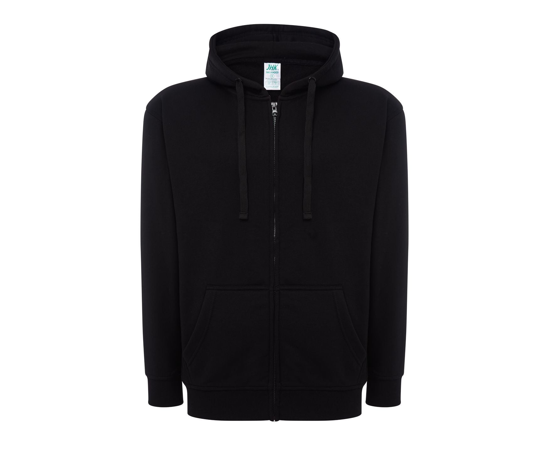 Sudadera Capucha Unisex 290 - JHK JK297 - BLACK