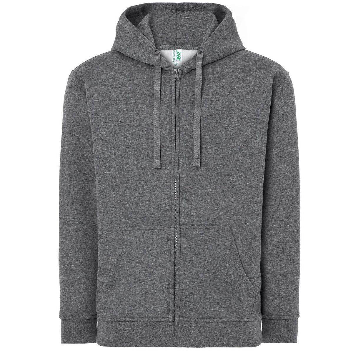 Sudadera Capucha Unisex 290 - JHK JK297 - DARK GREY MELANGE