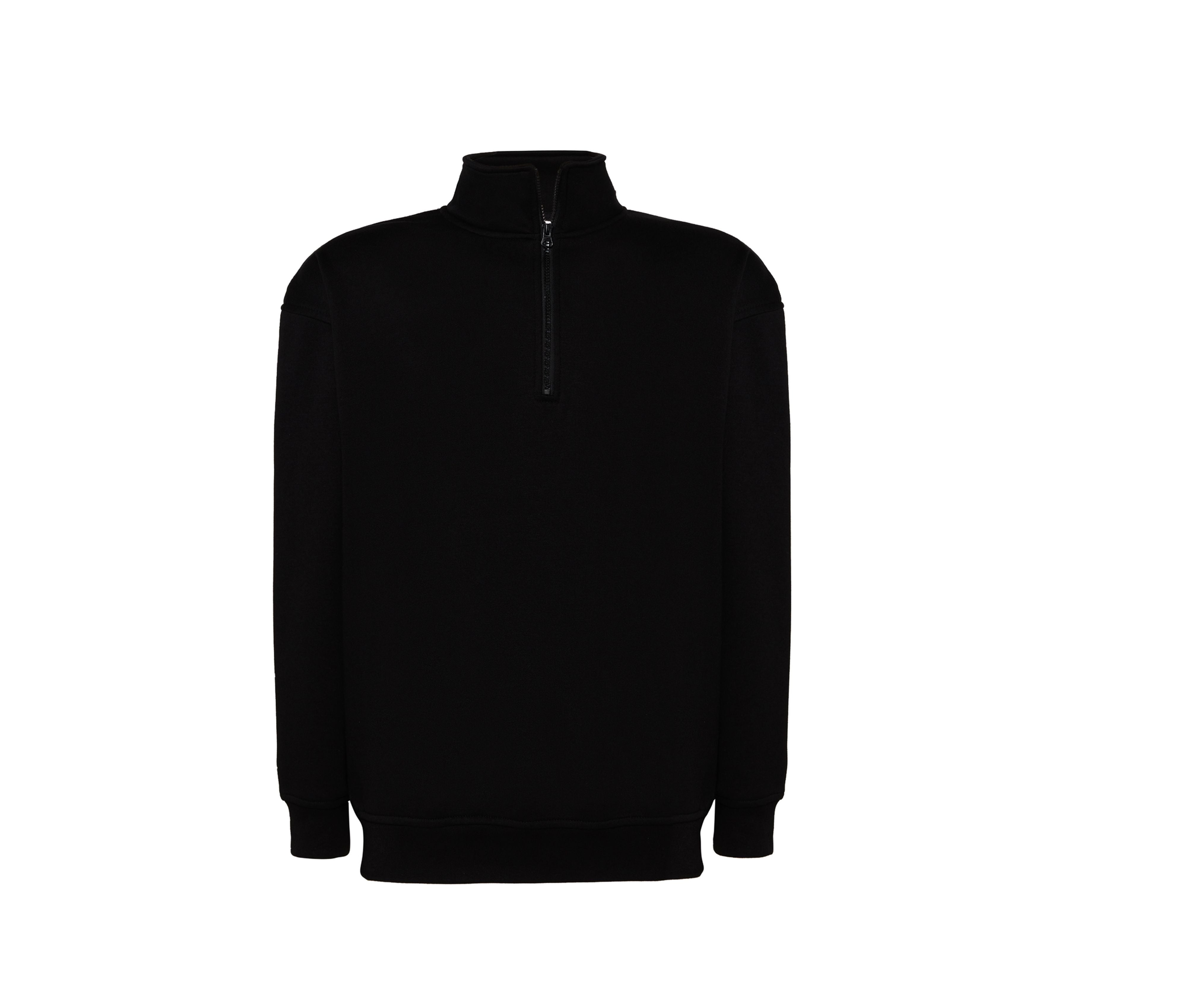 Sudadera Media Cremallera 290 - JHK JK298 - BLACK