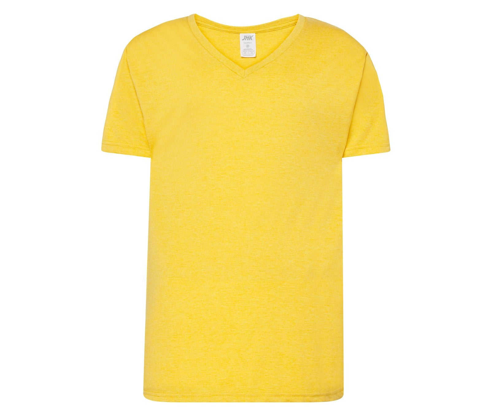 Camiseta Cuello Pico 160 - JHK JK401 - MUSTARD HEATHER